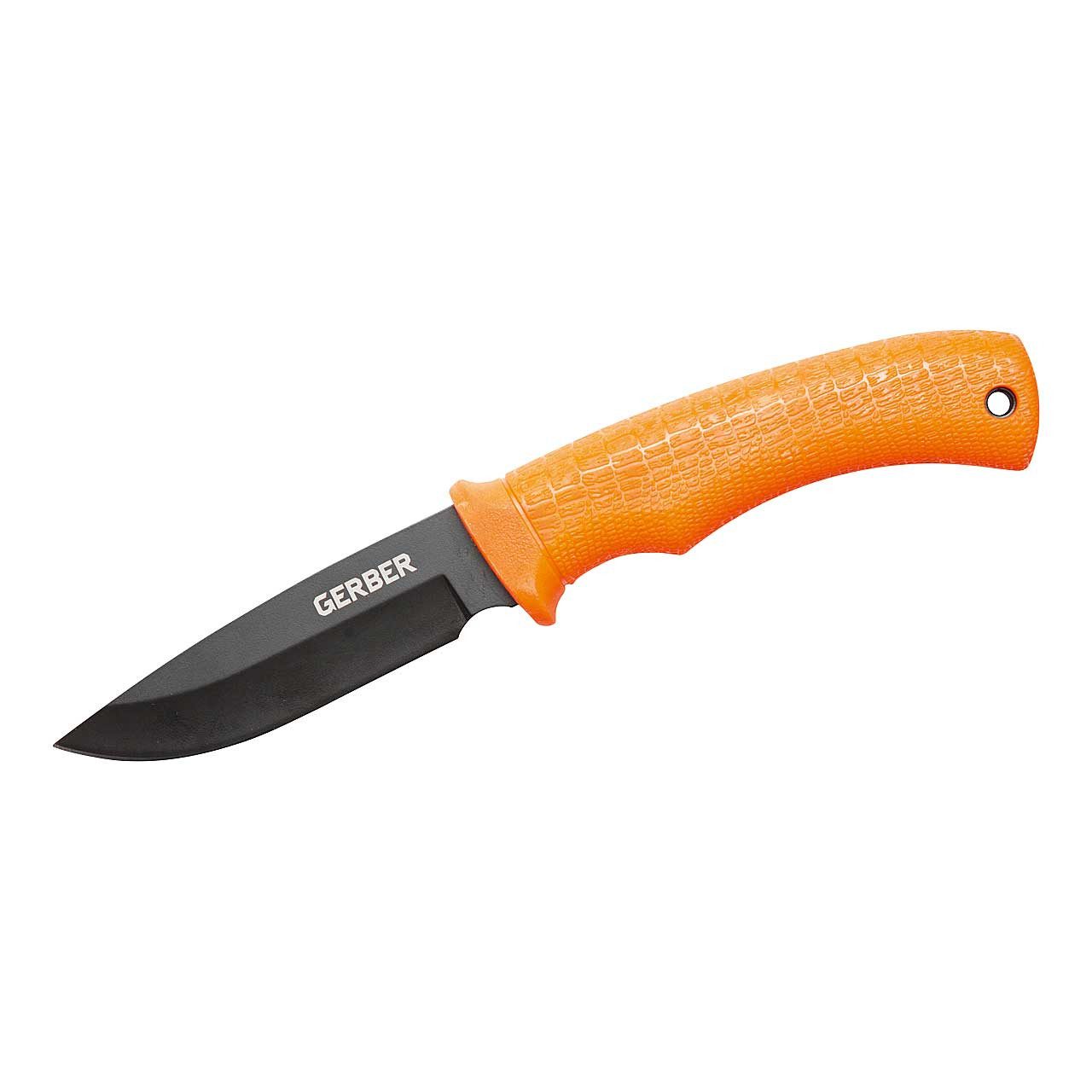Gerber Gerber Gator Fixed Orange Black Knife - extrem griffig USA