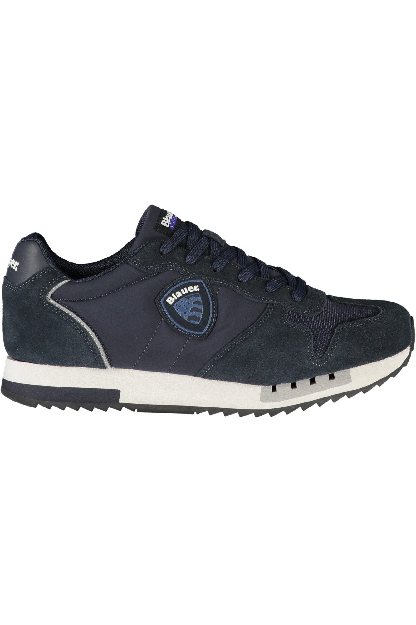 Blauer Sneaker Herren Sportschuhe – Blau, Schnürsenkel
