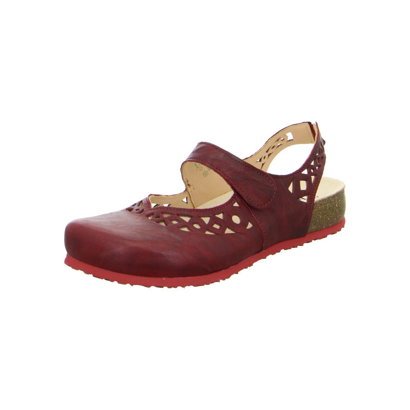 Think! Julia - Damen Schuhe Sandalette Nappa rot