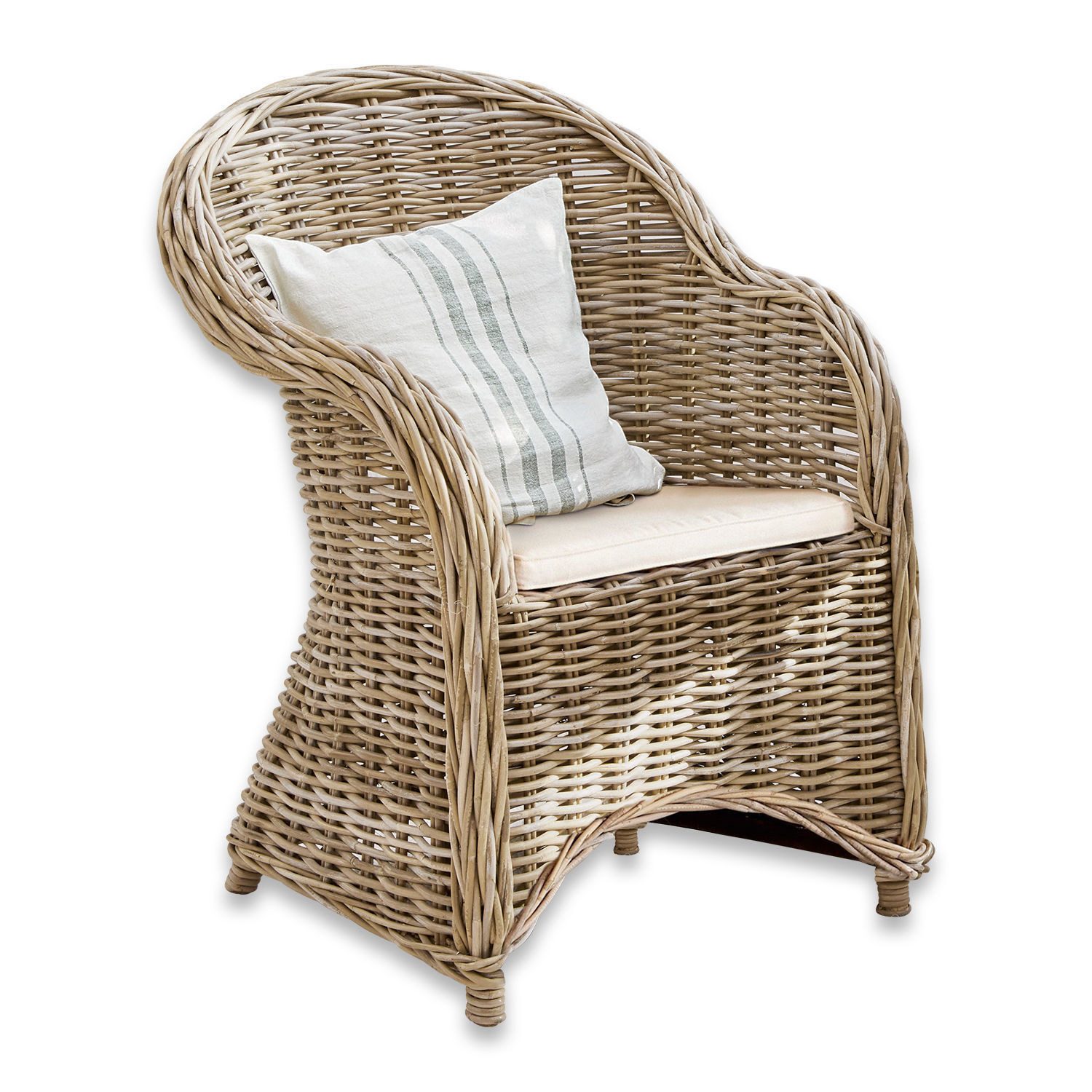 Mirabeau Gartensessel Sessel Margate braun/creme