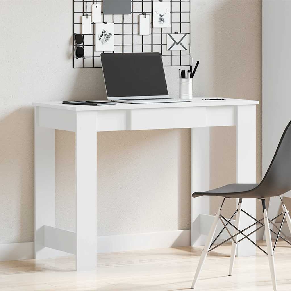 vidaXL Schreibtisch Schreibtisch Weiß 100x45x75 cm günstig online kaufen