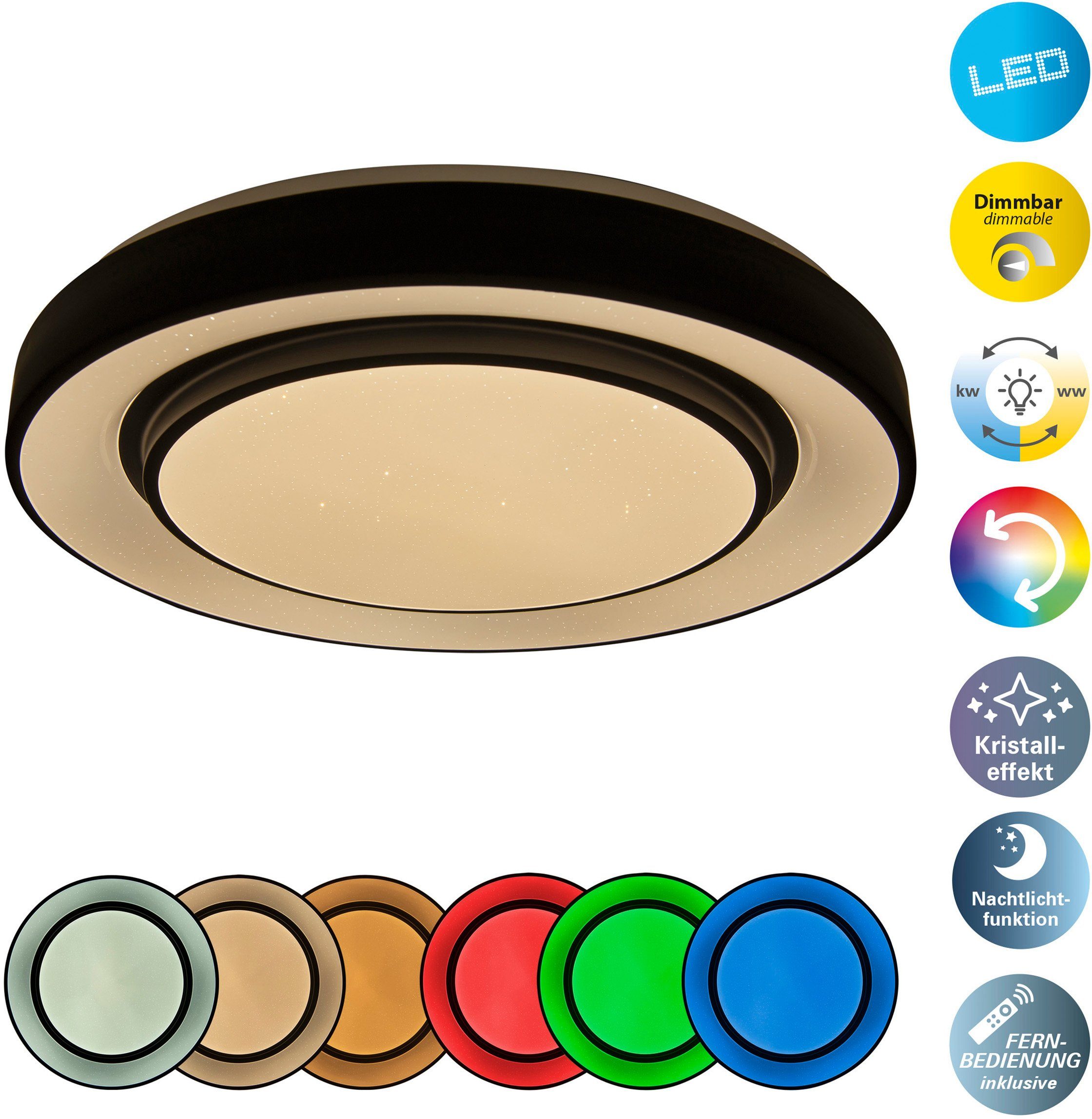 näve LED Deckenleuchte Monterey, CCT - günstig online kaufen