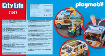 Playmobil® Konstruktions-Spielset »Notarzt-PKW (71037), City Life«, (44 St), mit Licht und Sound; Made in Germany