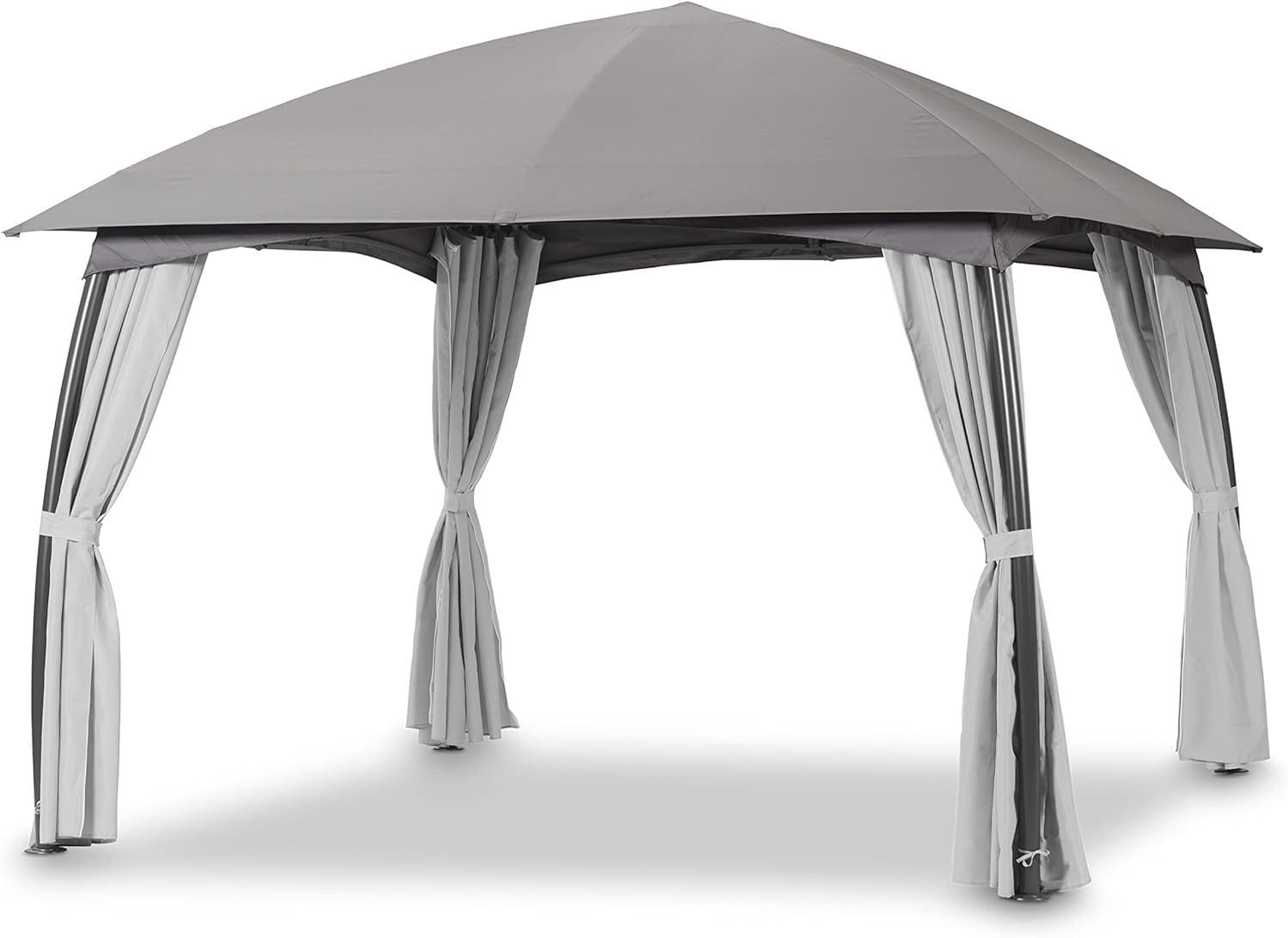 Leco Pavillon Milena mit 4 Seitenteilen 3,3x3,3 m Gartenpavillon Pavillion, günstig online kaufen