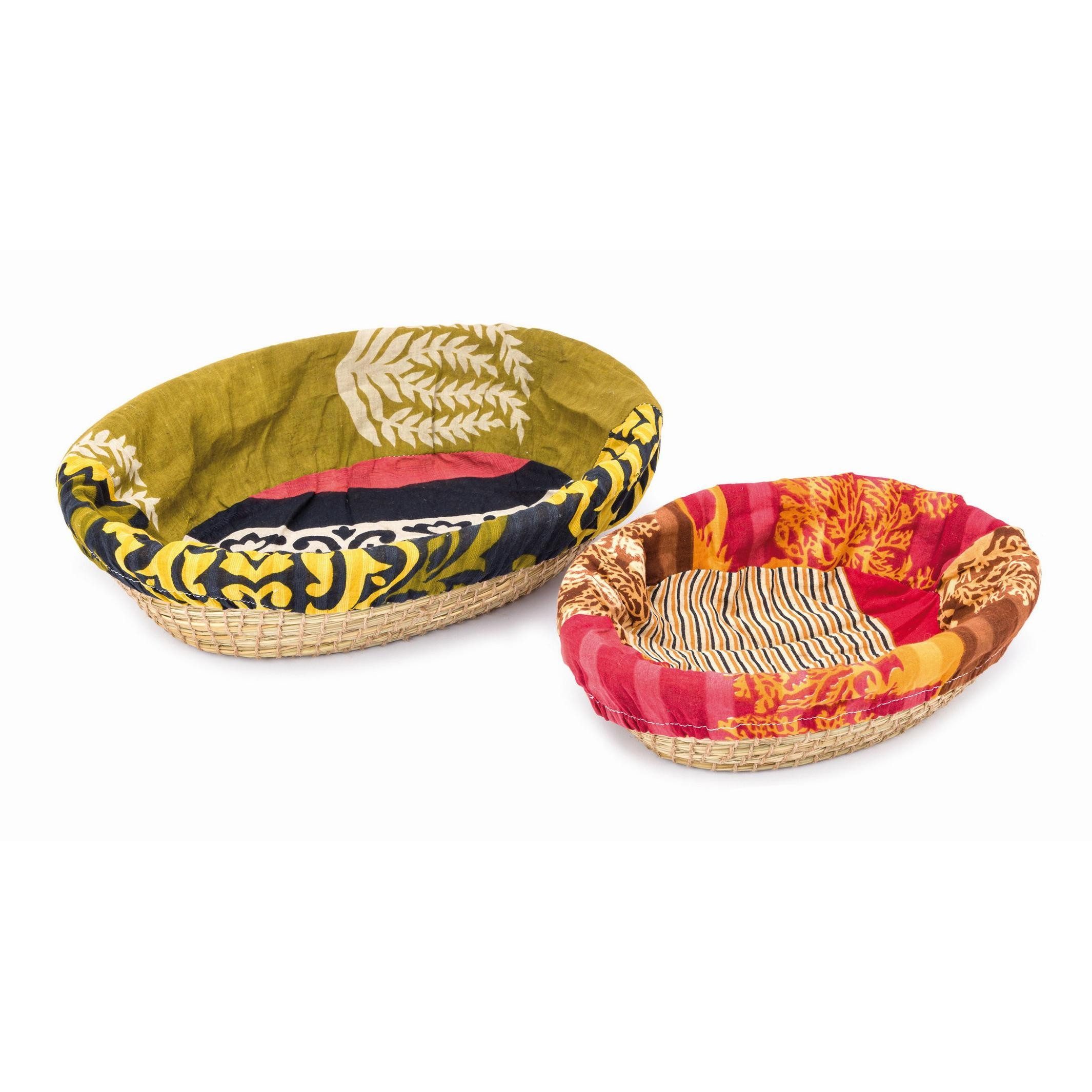 El Puente Aufbewahrungskorb Korbset, 2er-Set, Handmade (2), Handmade