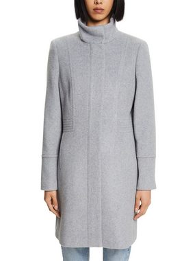 Esprit Collection Wollmantel Recycelt: Mantel mit Wolle