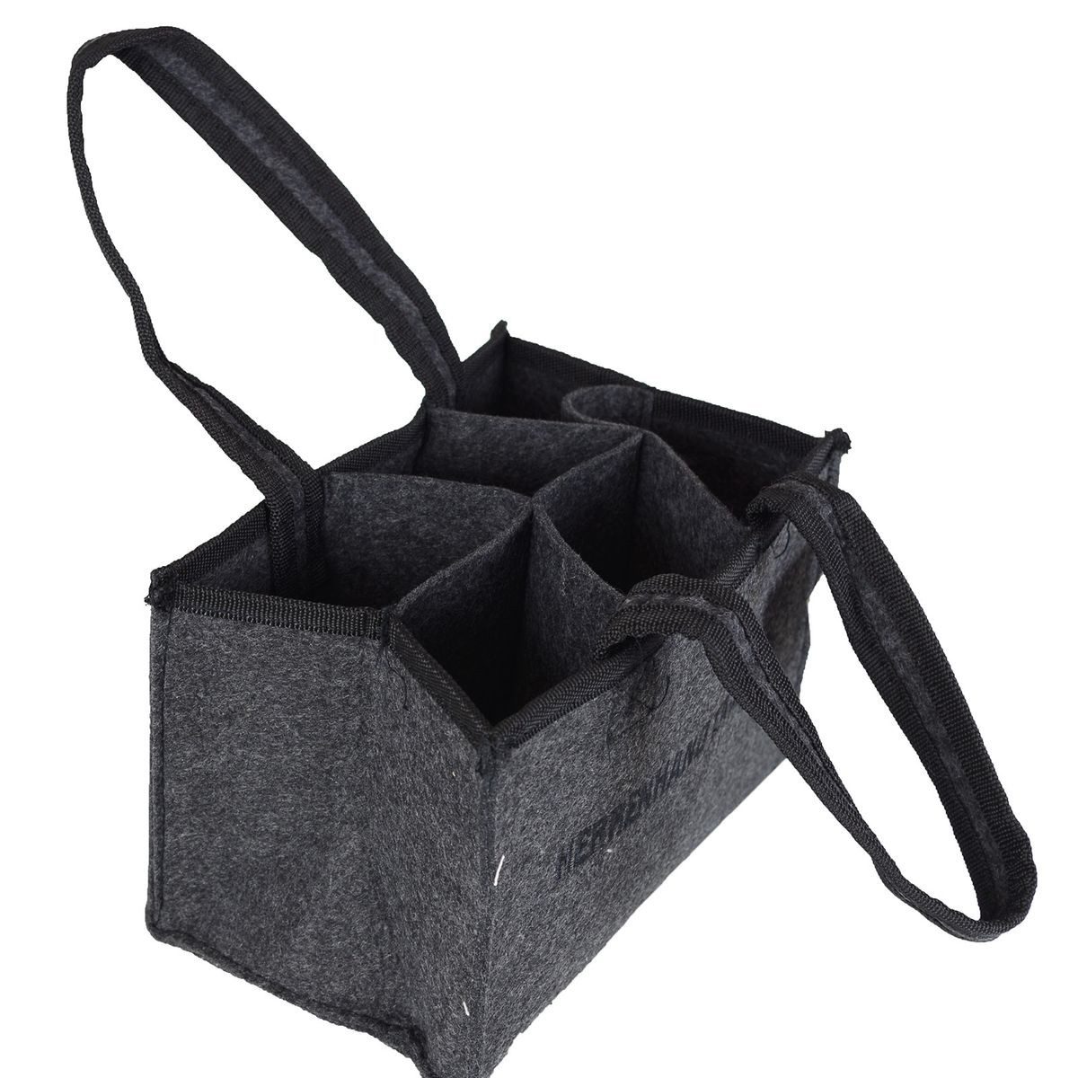 Marabellas Shop Tragetasche Flaschenträger Filz anthrazit 6 Fächer Herren H günstig online kaufen