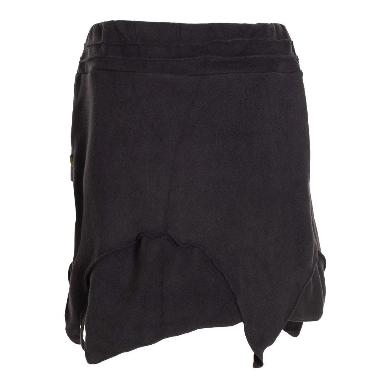 Vishes Zipfelrock Thermorock warmer Damen Winterrock kurz Zipfelrock aus EC günstig online kaufen