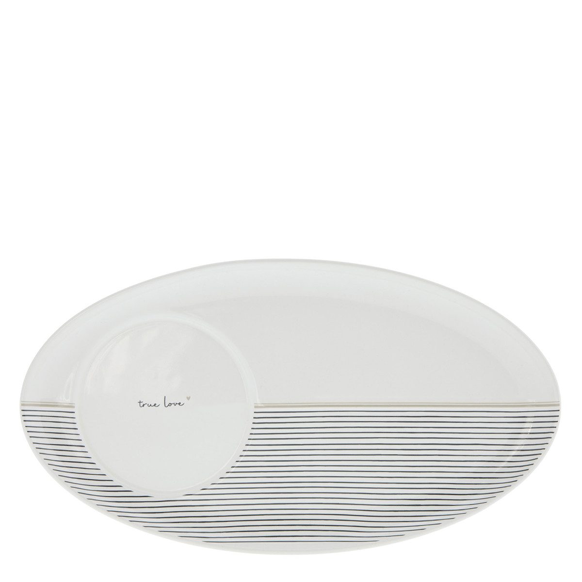 Servierplatte Beige Titan
