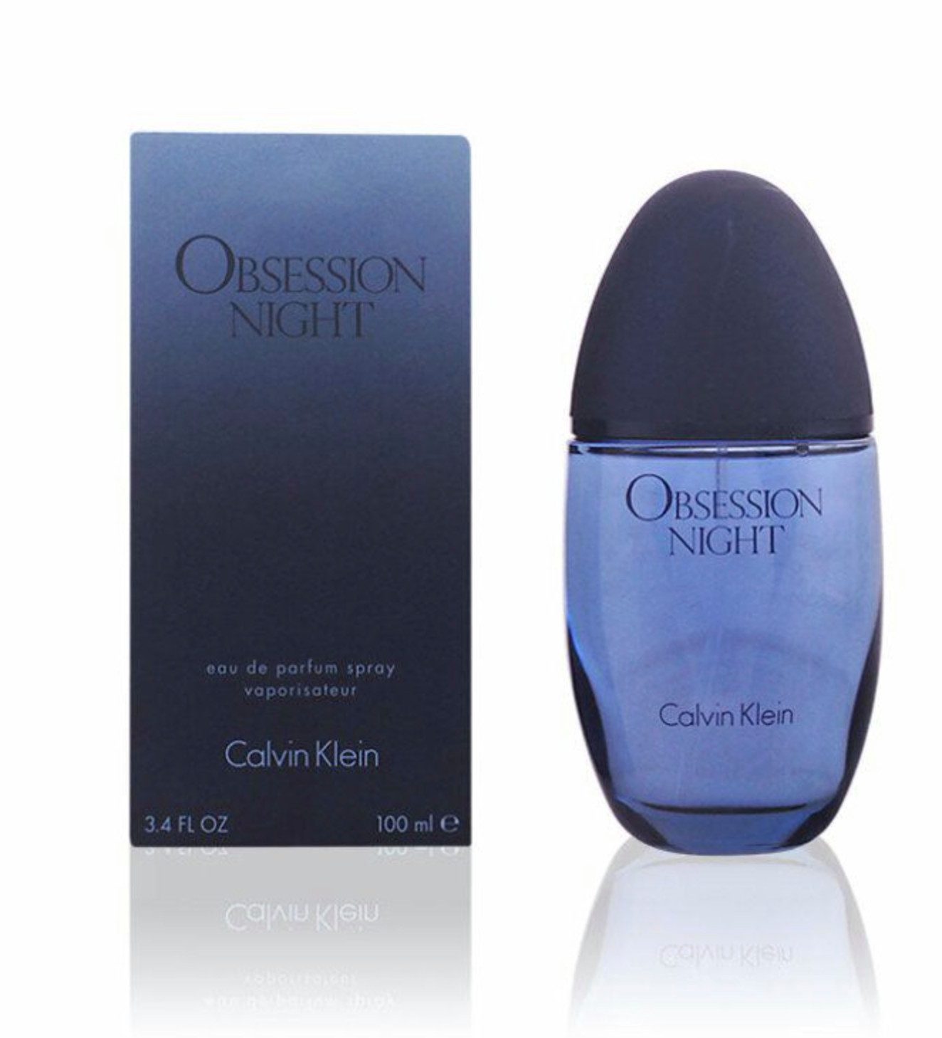 Klein Eau de Parfum Calvin Obsession Night Toilette Duft Edt Versiegelt 100 ML, Sinnlich, verführerisch und elegant