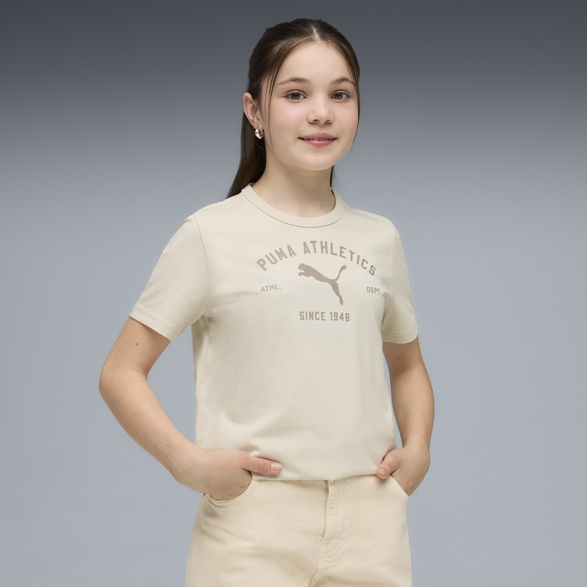 PUMA T-Shirt PUMA Class Graphic T-Shirt Mädchen