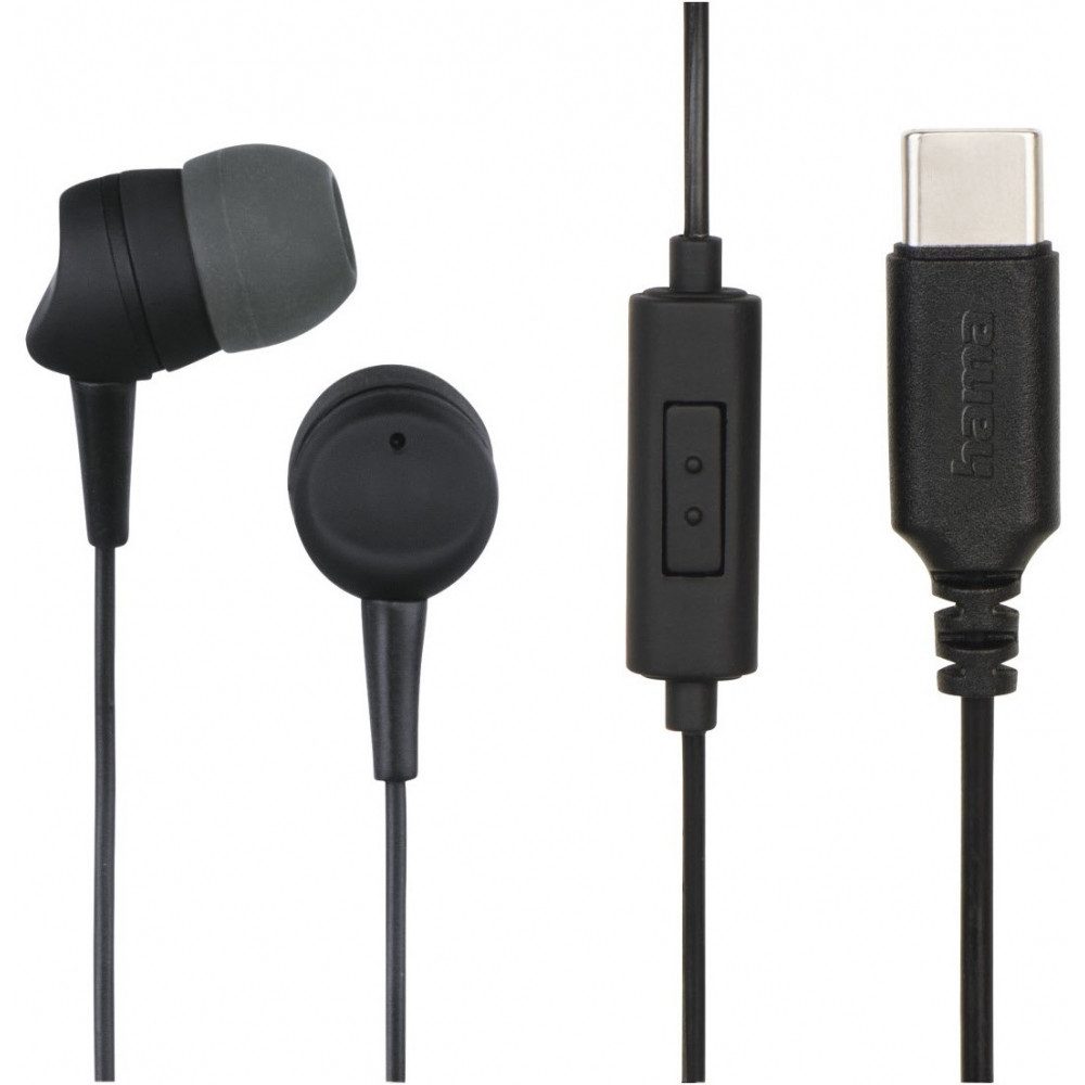 Hama Hama Sea II in-ear Наушники mit Kabel schwarz. Наушники (Freisprechen und Sprachsteuerung, Freisprechen und Sprachsteuerung, Kabelgebunden, Freisprechen und Sprachsteuerung)