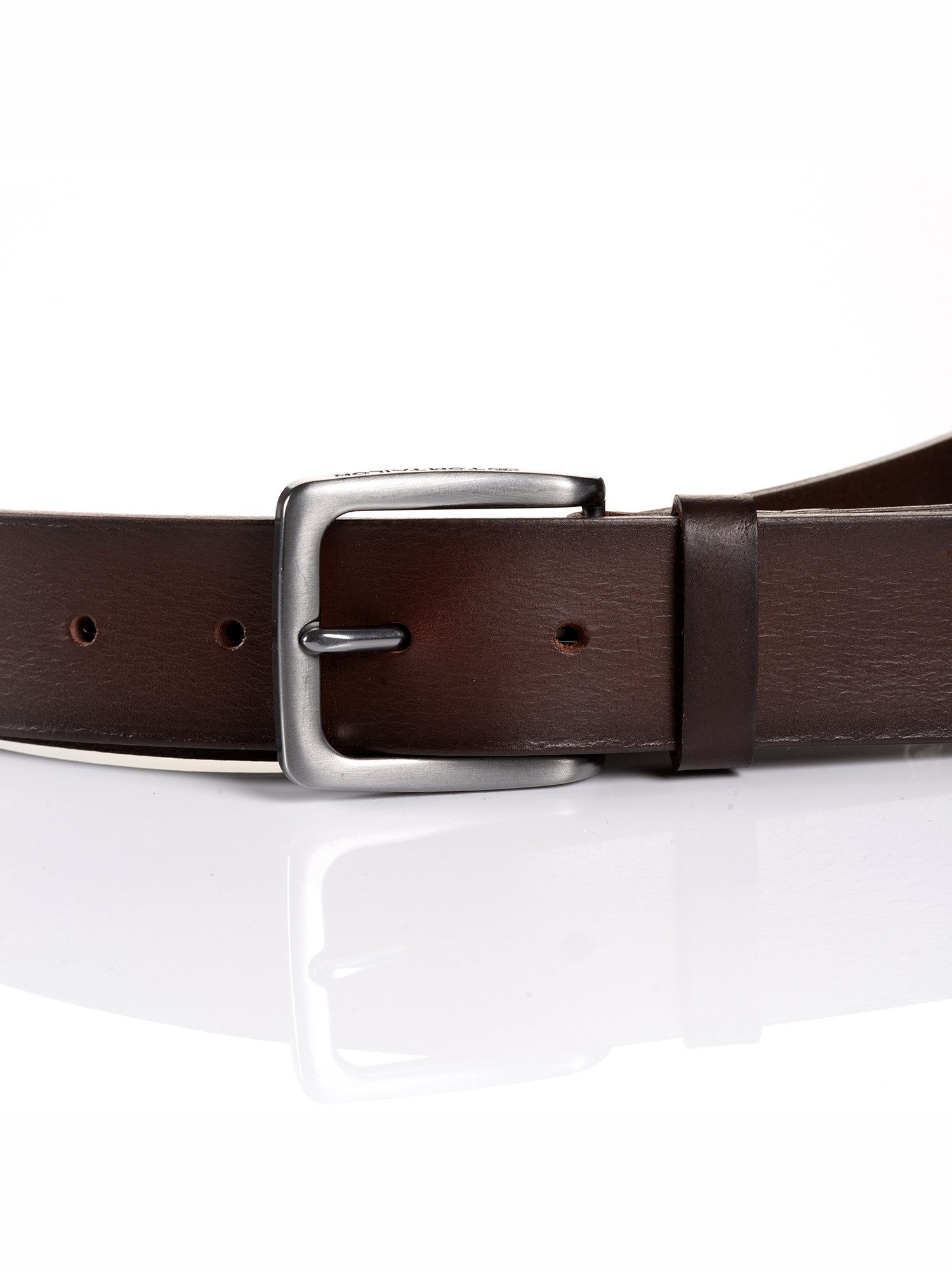 TOM TAILOR Ledergürtel TTSCOTT 3,5 cm breit, Herrengürtel, Jeans und Casual, bis Gr. 120