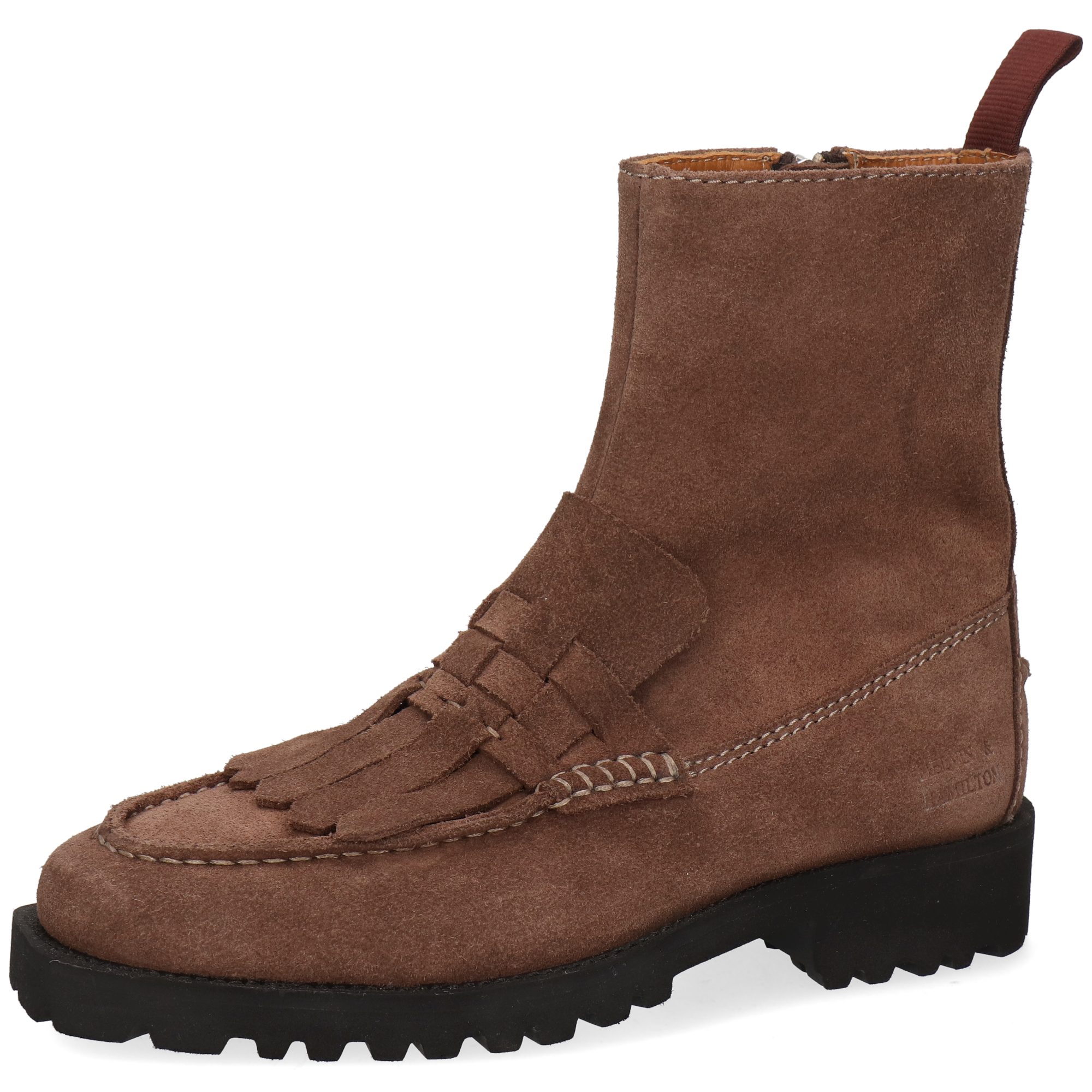 Melvin & Hamilton Gianna 22 Leder-Stiefeletten für Damen Stiefelette Flache Absätze, Echtes Leder