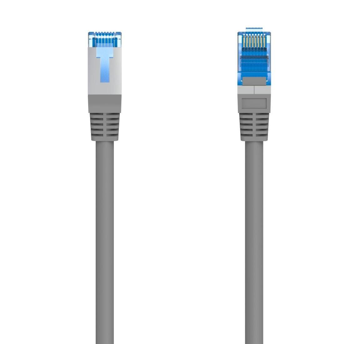 Hama Netzwerkkabel CAT-6, 1Gbit/s F/UTP geschirmt 5m Lan кабель, RJ-45 (Ethernet), (500 cm)