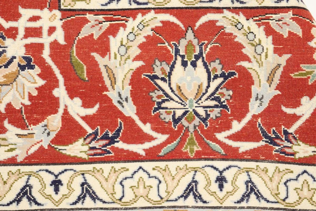 Orientteppich Trading, Nain Orientteppich, Höhe: 160x244 mm 6 rechteckig, Seidenkette Handgeknüpfter Isfahan