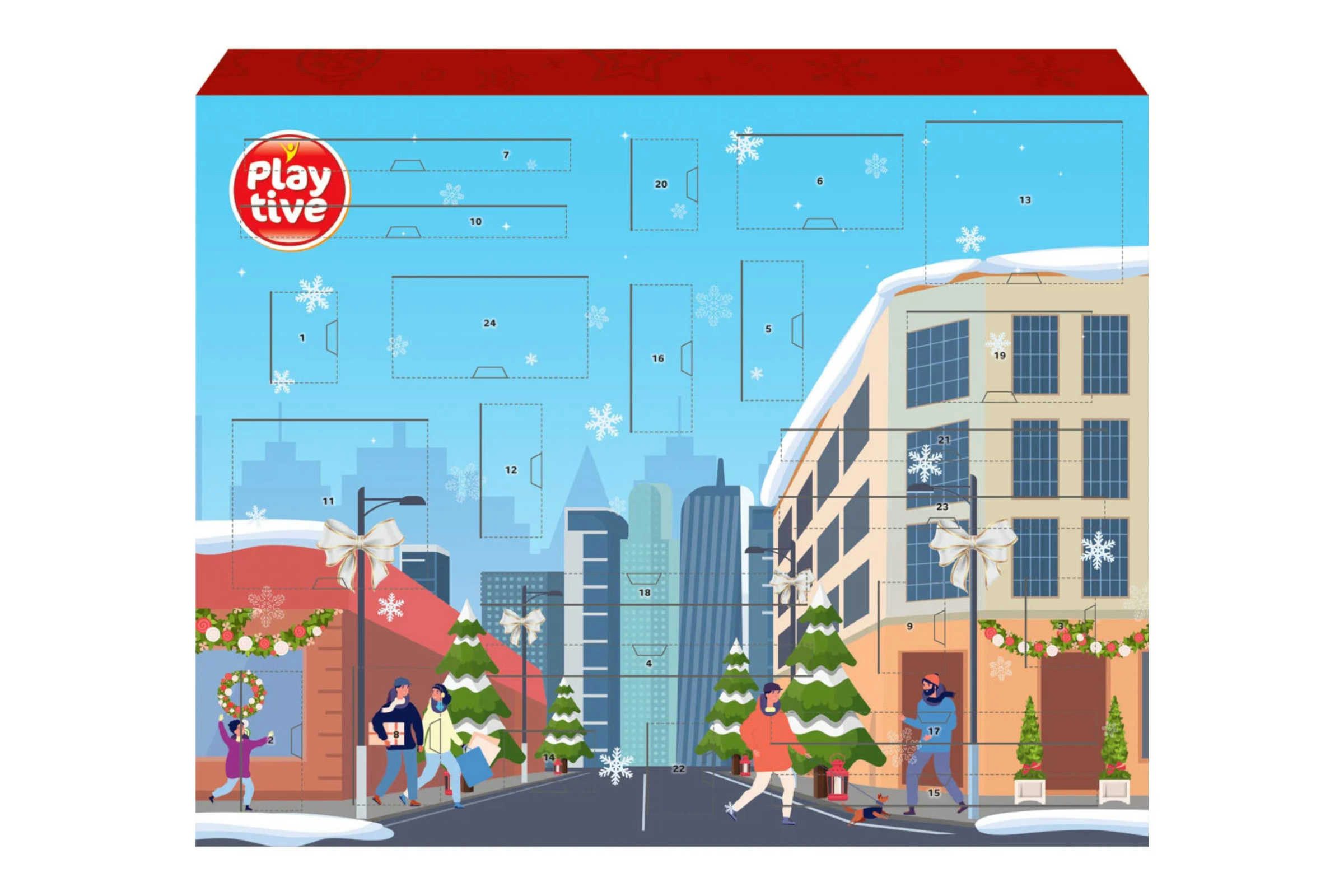 Playtive Spielzeug-Adventskalender Playtive Adventskalender 24 Kleine günstig online kaufen