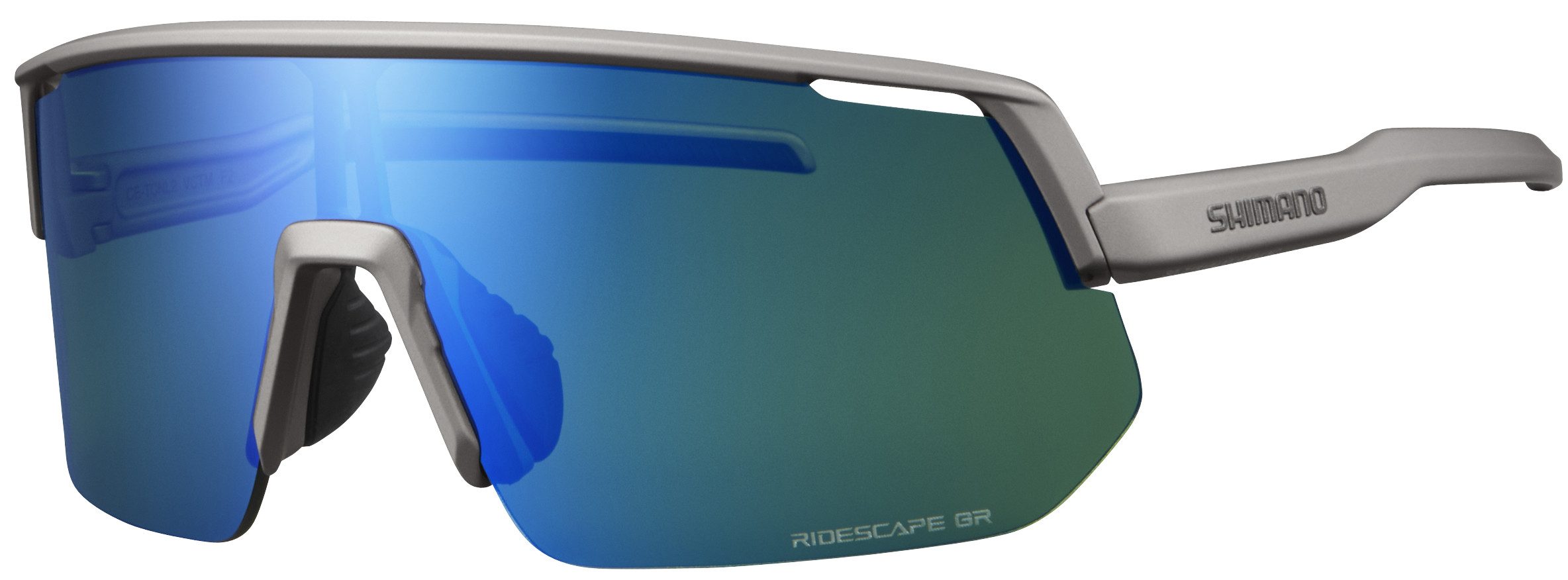Shimano Fahrradbrille, Fahrrad- Sonnenbrille TECHNIUM 2 L Ridescape Gravel, grau