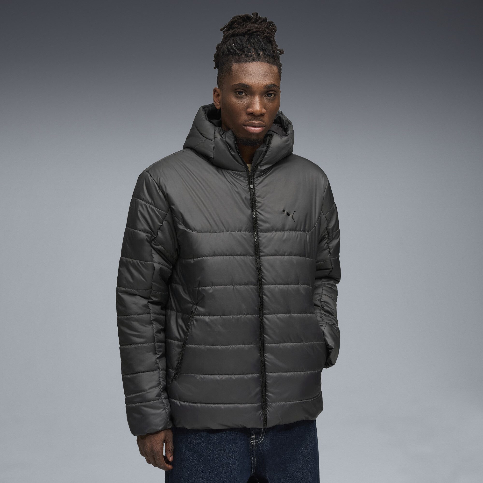 PUMA Winterjacke Essentials Wattierte Kapuzenjacke Herren günstig online kaufen