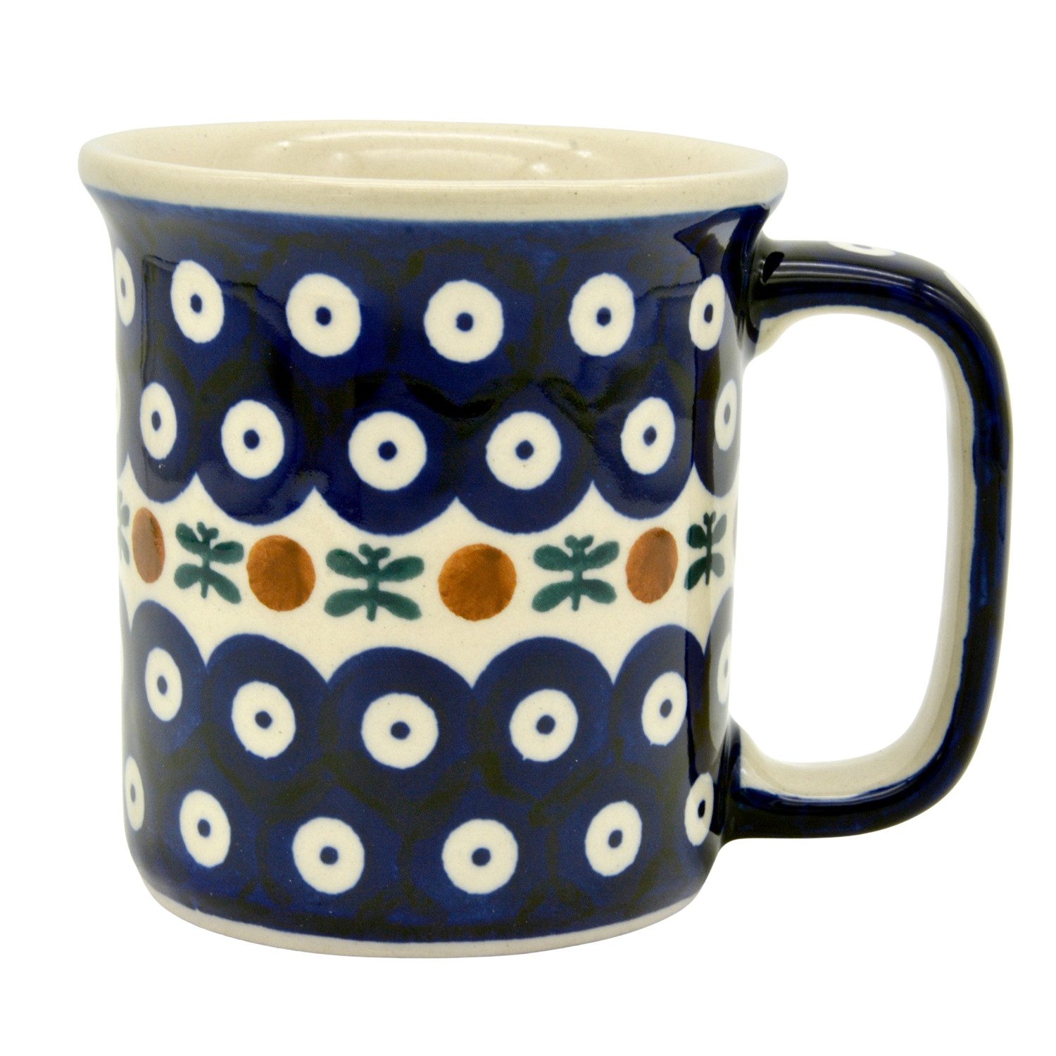 Bunzlauer Keramik Manufaktura Becher gerade 220 ml