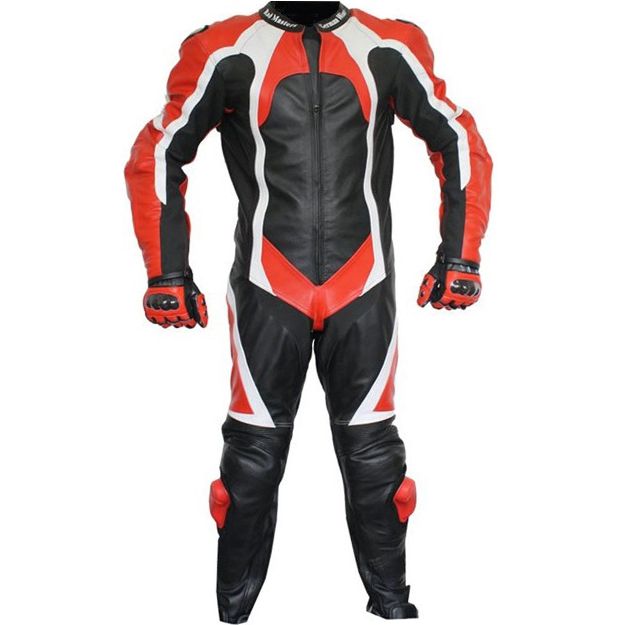 German Wear Motorradkombi GW409K Einteiler Motorradkombi Lederkombi