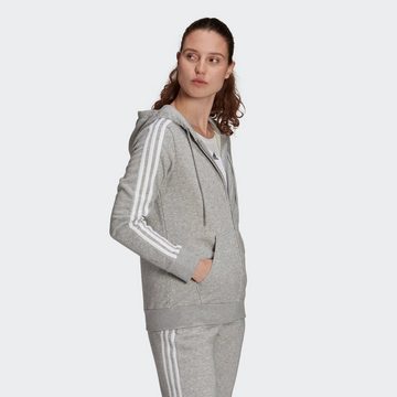 adidas Sportswear Kapuzensweatjacke »ESSENTIALS FRENCH TERRY 3-STREIFEN KAPUZENJACKE«