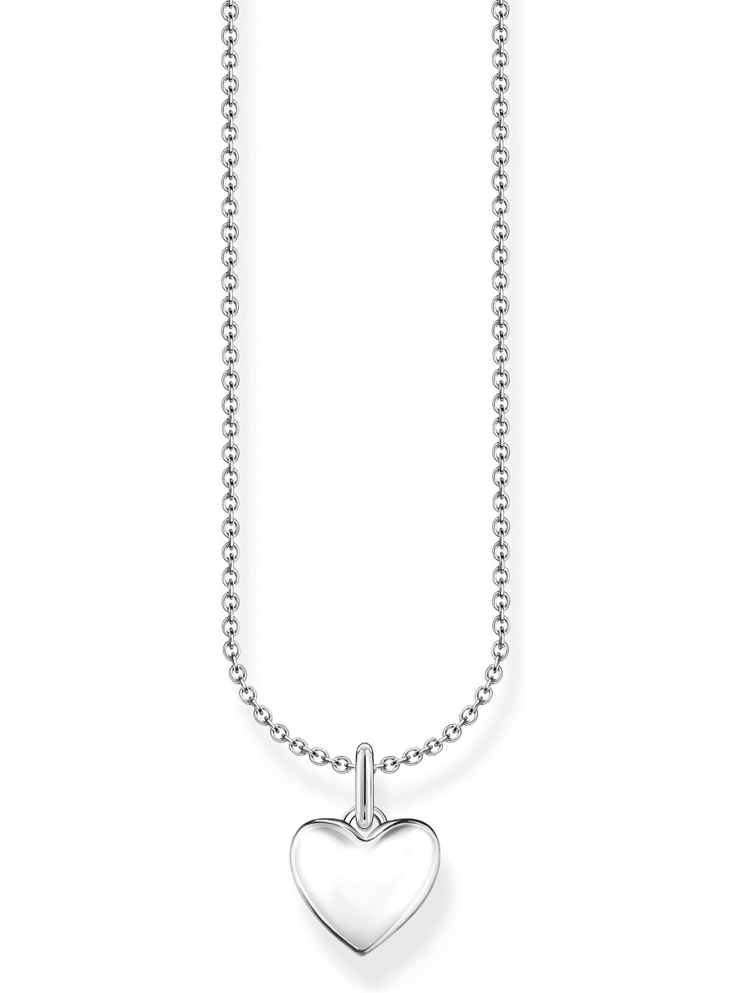 Silberkette Thomas Sabo Damen-Kette 925er Silber Herz
