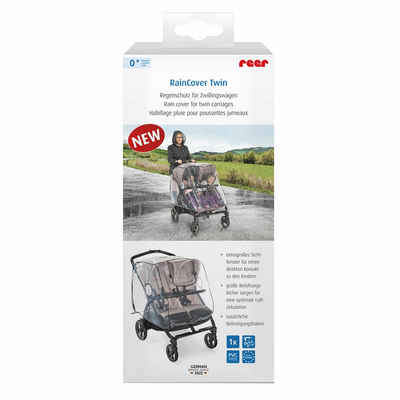 Reer Kinderwagen-Regenschutzhülle RainCover Twin