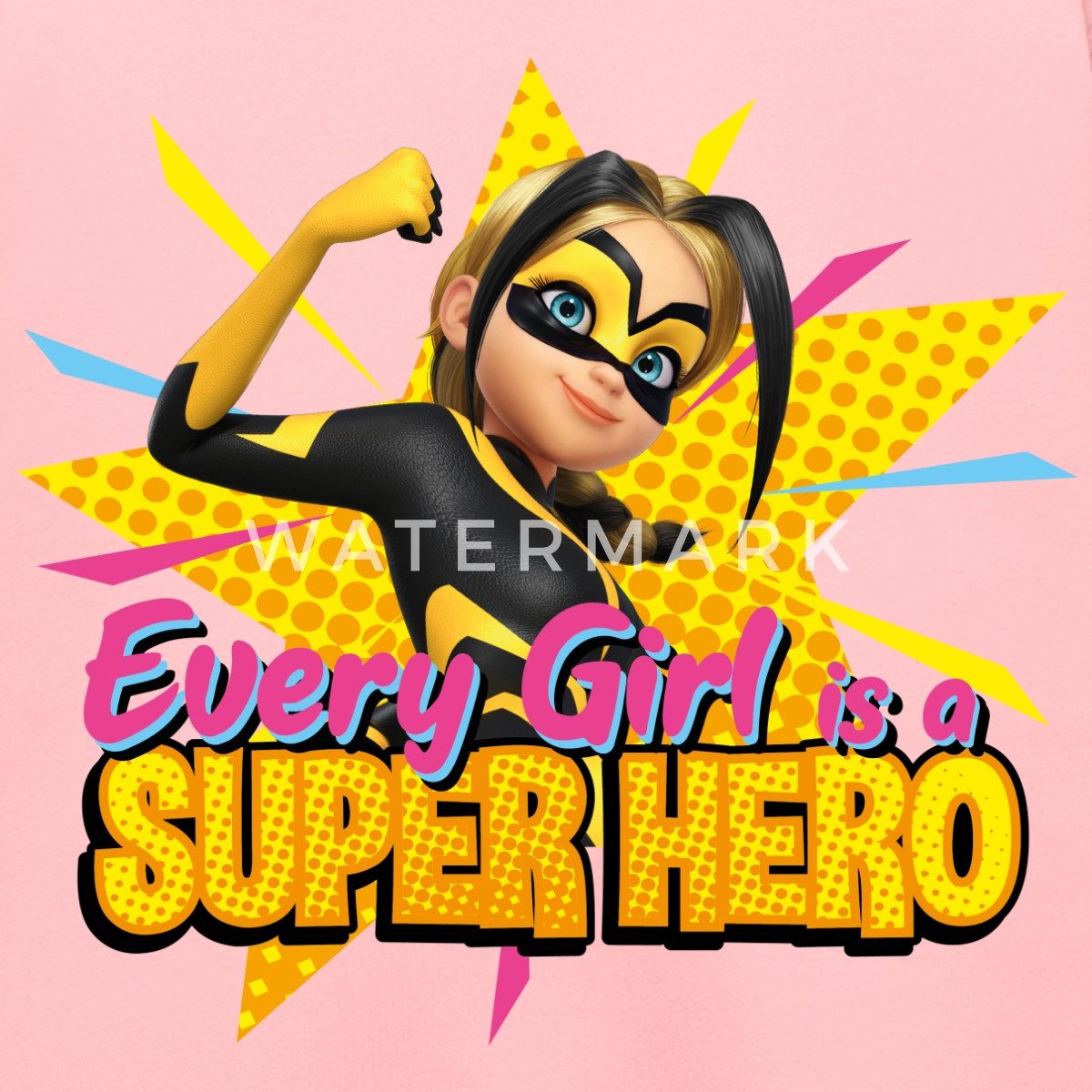 Spreadshirt Sweatshirt Miraculous Every Girl Is A Super Hero Vesperia Kinder Premium Pullover (1-tlg)