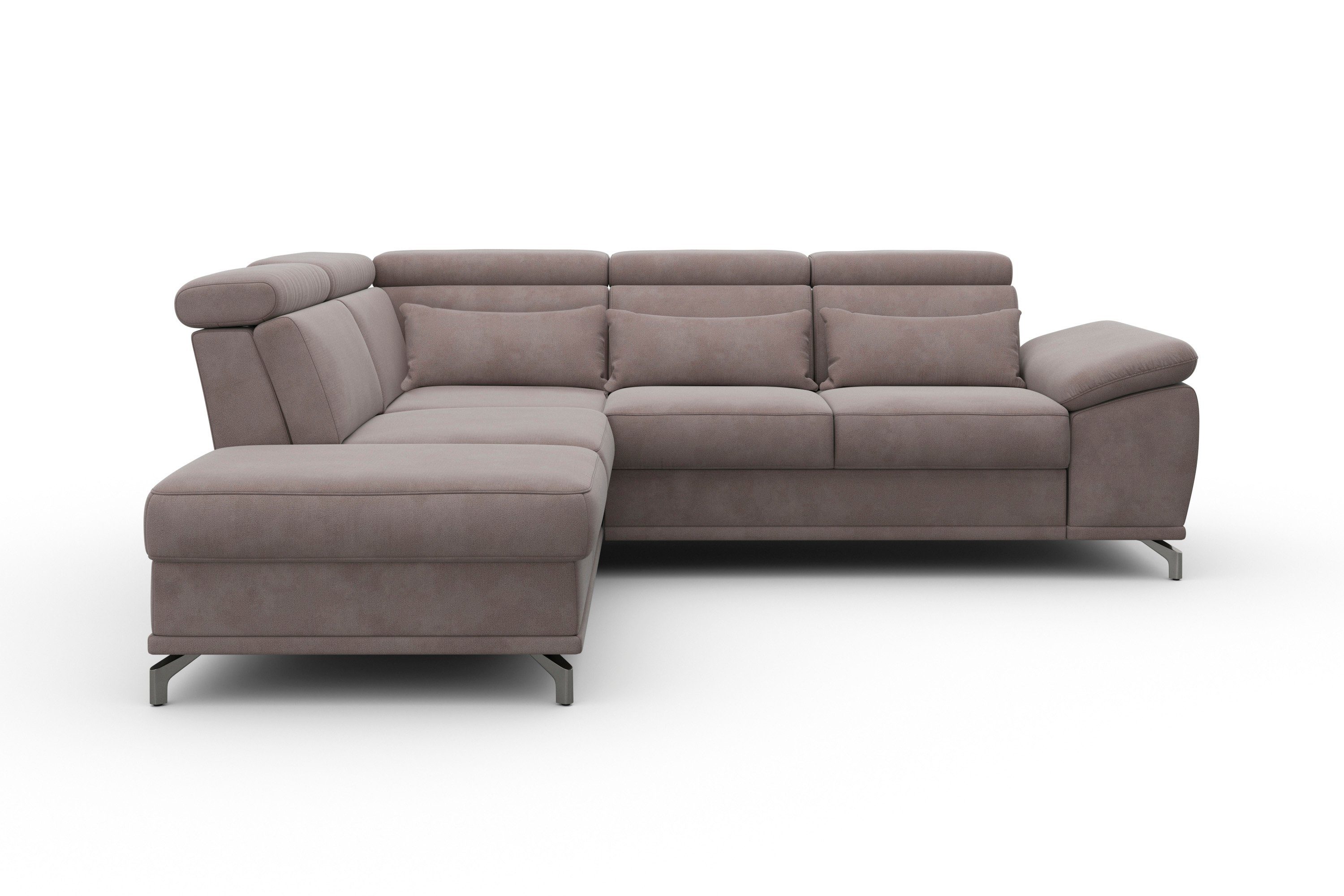 sit&more Ecksofa Cabrio L-Form, mit Sitztiefenverstellung, günstig online kaufen