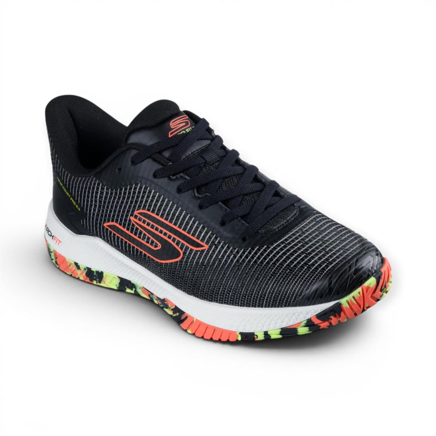Skechers Viper Court Pro 2.0 Allcourt schwarz/bunt Herren Tennisschuh