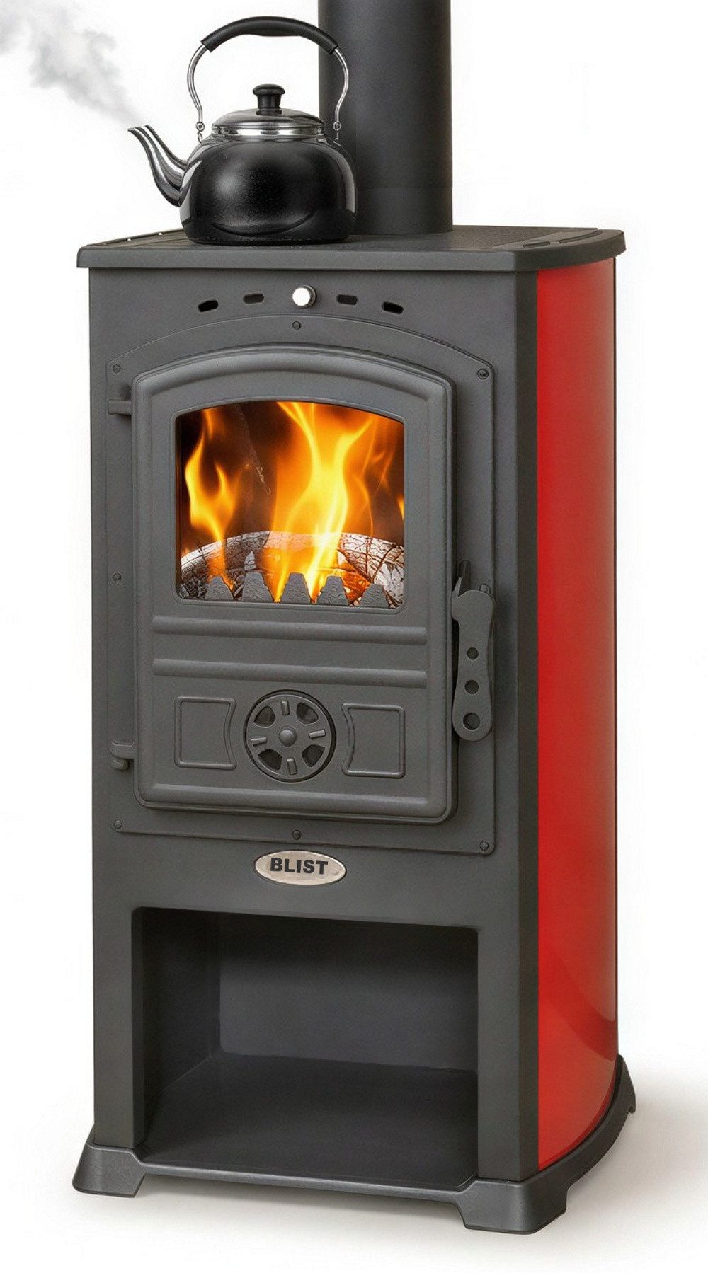 Blist Kaminofen Modena 4.0 rot, 7.4 kW