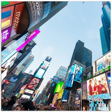 Wallario Sichtschutzzaunmatten Times Square in New York