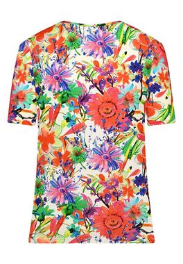 BICALLA T-Shirt Shirt Fancy Flowers - 12/green-pink (1-tlg)