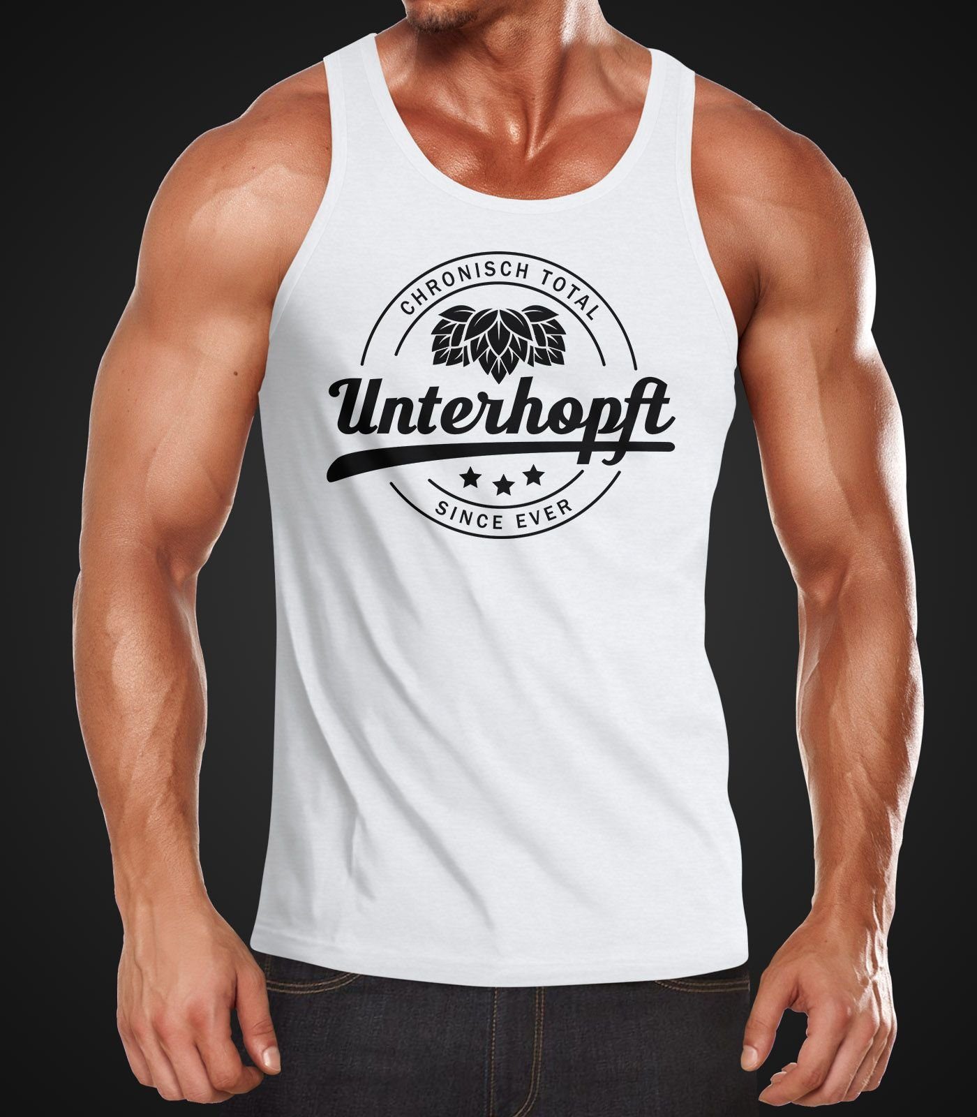 MoonWorks Tanktop Chronisch Unterhopft Tank-Top Chronisch günstig online kaufen