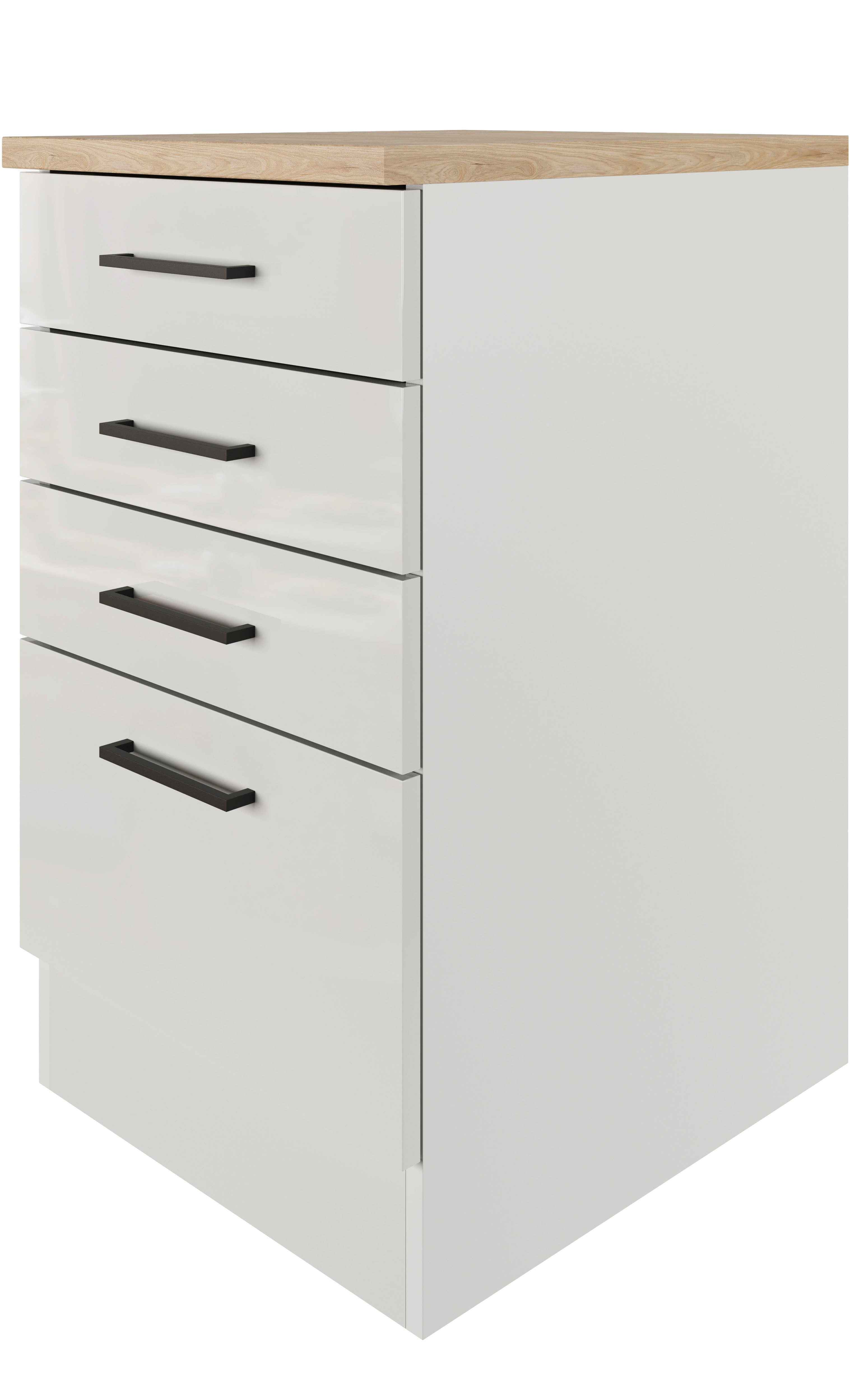 Flex-Well Unterschrank Lund (B x H x T) 50 x 85 x 60 cm, individuell kombinierbar