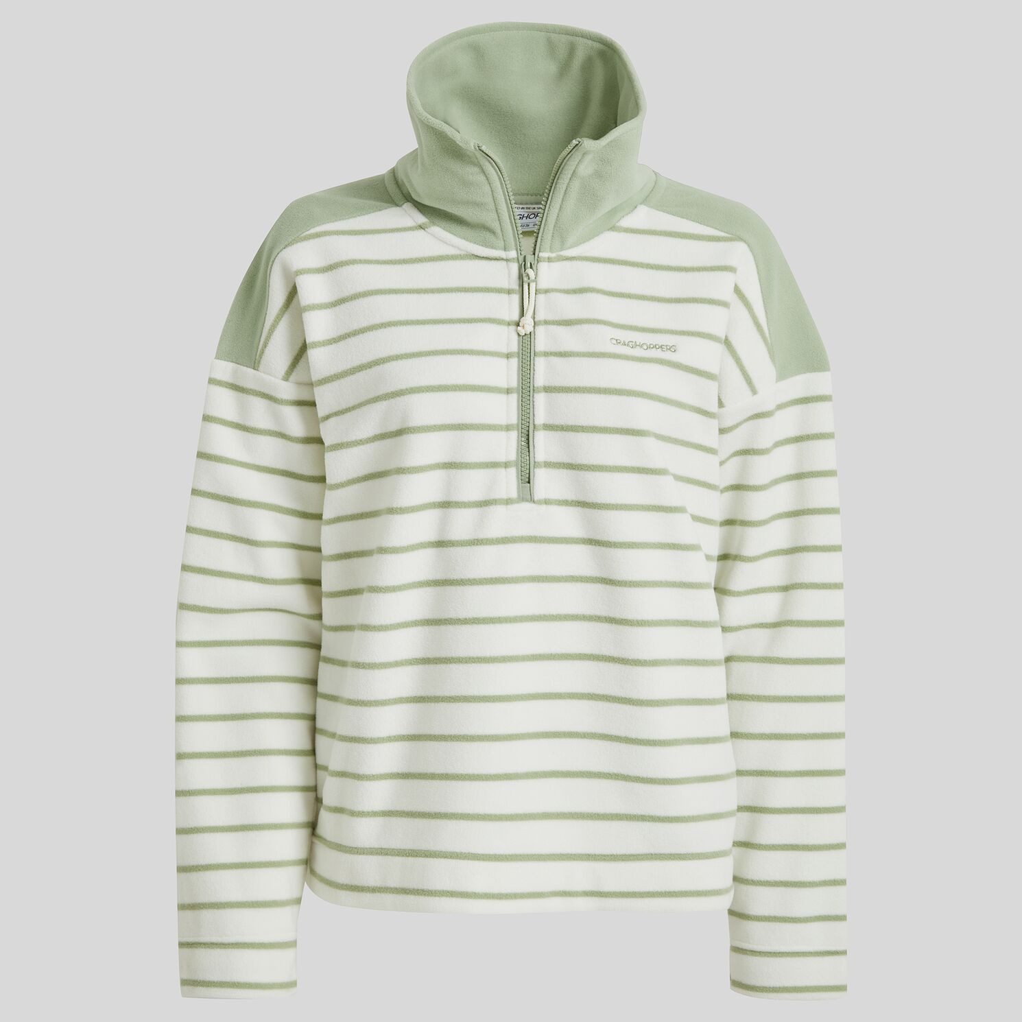 Craghoppers Langarmshirt Craghoppers - LILY Damen Fleecepullover HZ Fleece Jacke, grün