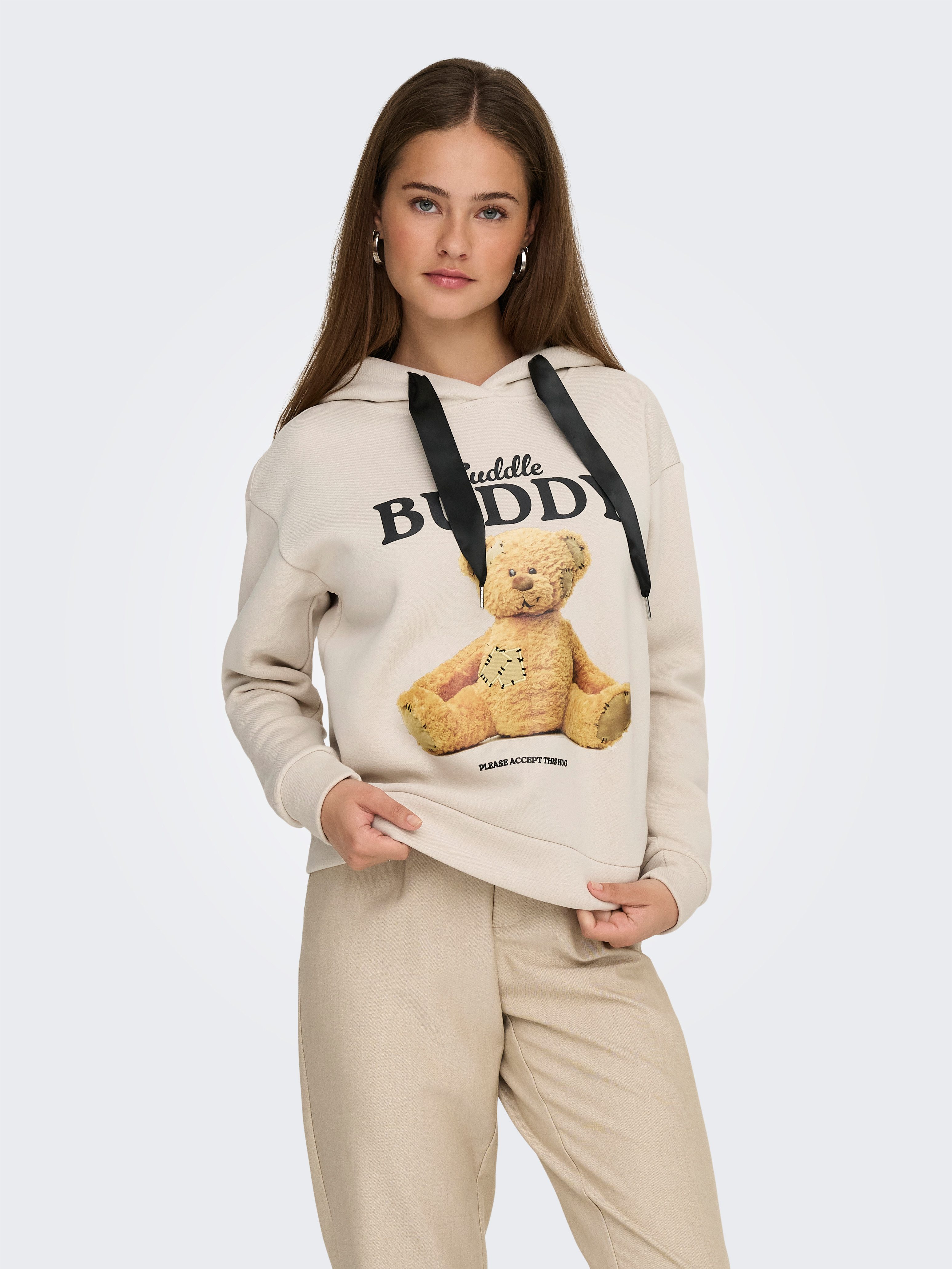 ONLY Kapuzensweatshirt ONLRICKY L/S HOOD BOX SWT günstig online kaufen