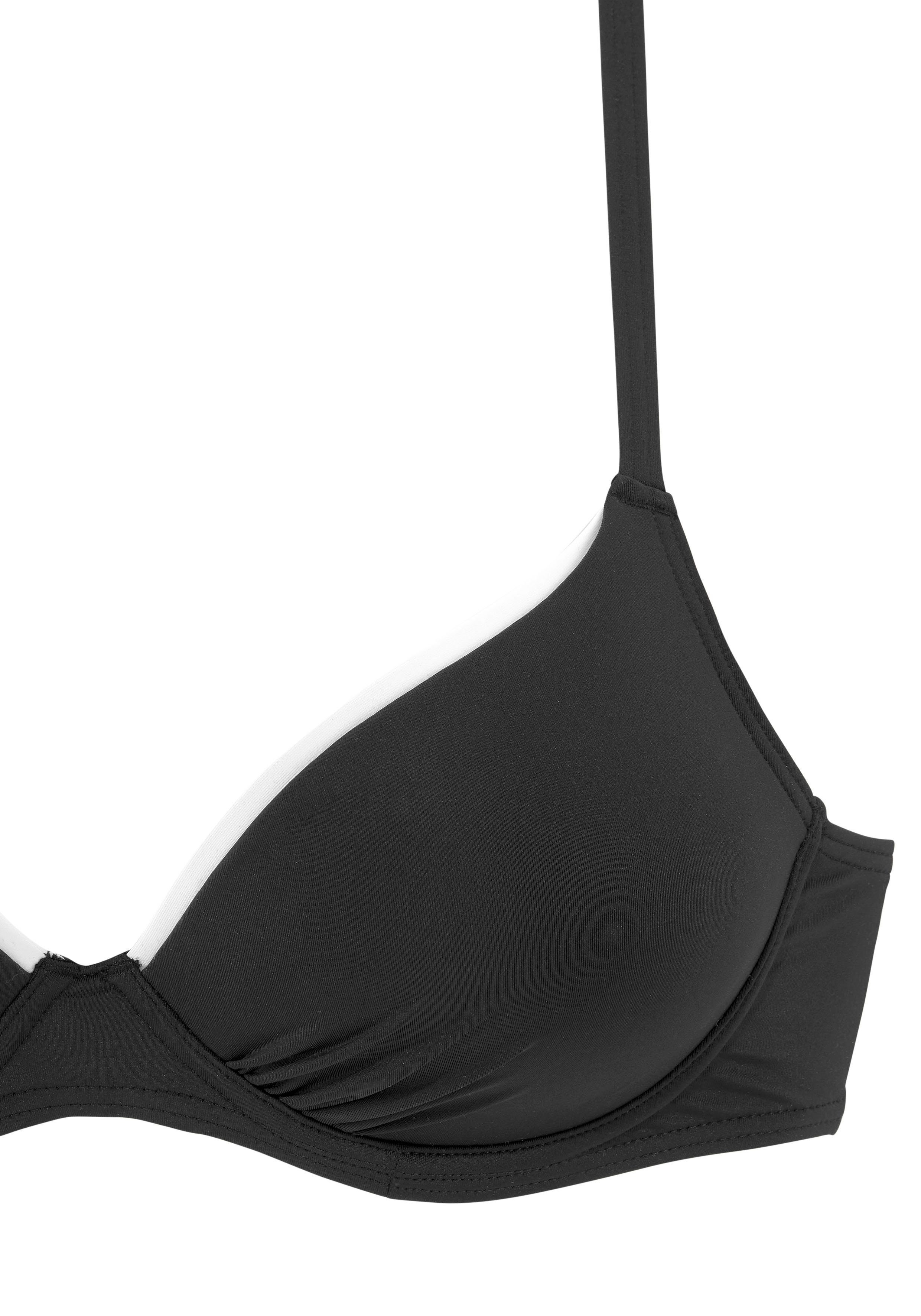 Vivance by Lascana Bügel-Bikini-Top Lorena, mit kontrastfarbenem Piping