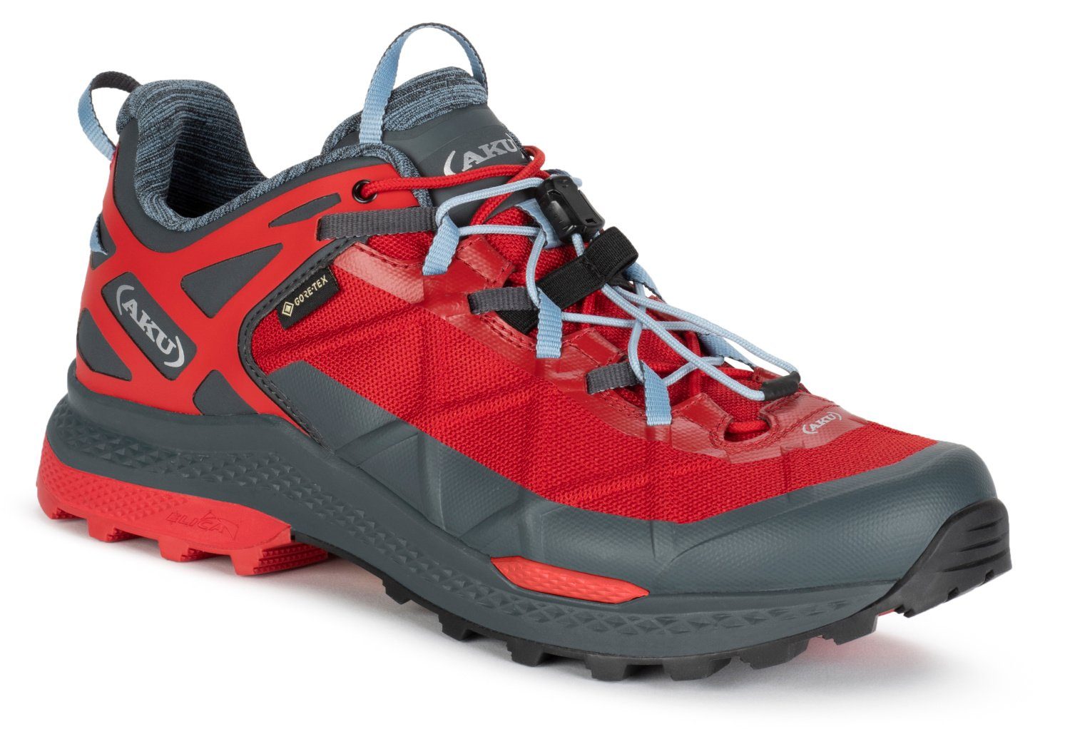 AKU ROCKET DFS GTX Wanderschuh Mesh red Halbschuh GORE-Tex Wanderschuh wasserdicht, perfekter Grip