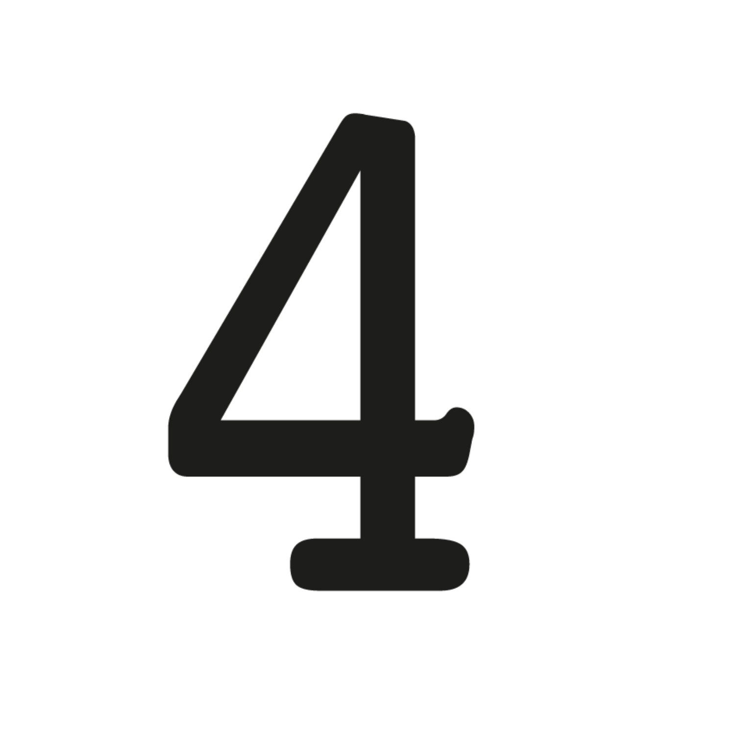 Inkster Schmuck-Tattoo Zahlen Tattoos, Vegane & EU-Kosmetikzertifizierte Farbe, wasserfestes temporäres Tattoo, 2 Wochen Halt