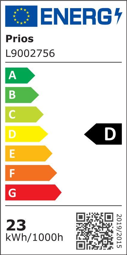 Energieeffizienzklasse: 