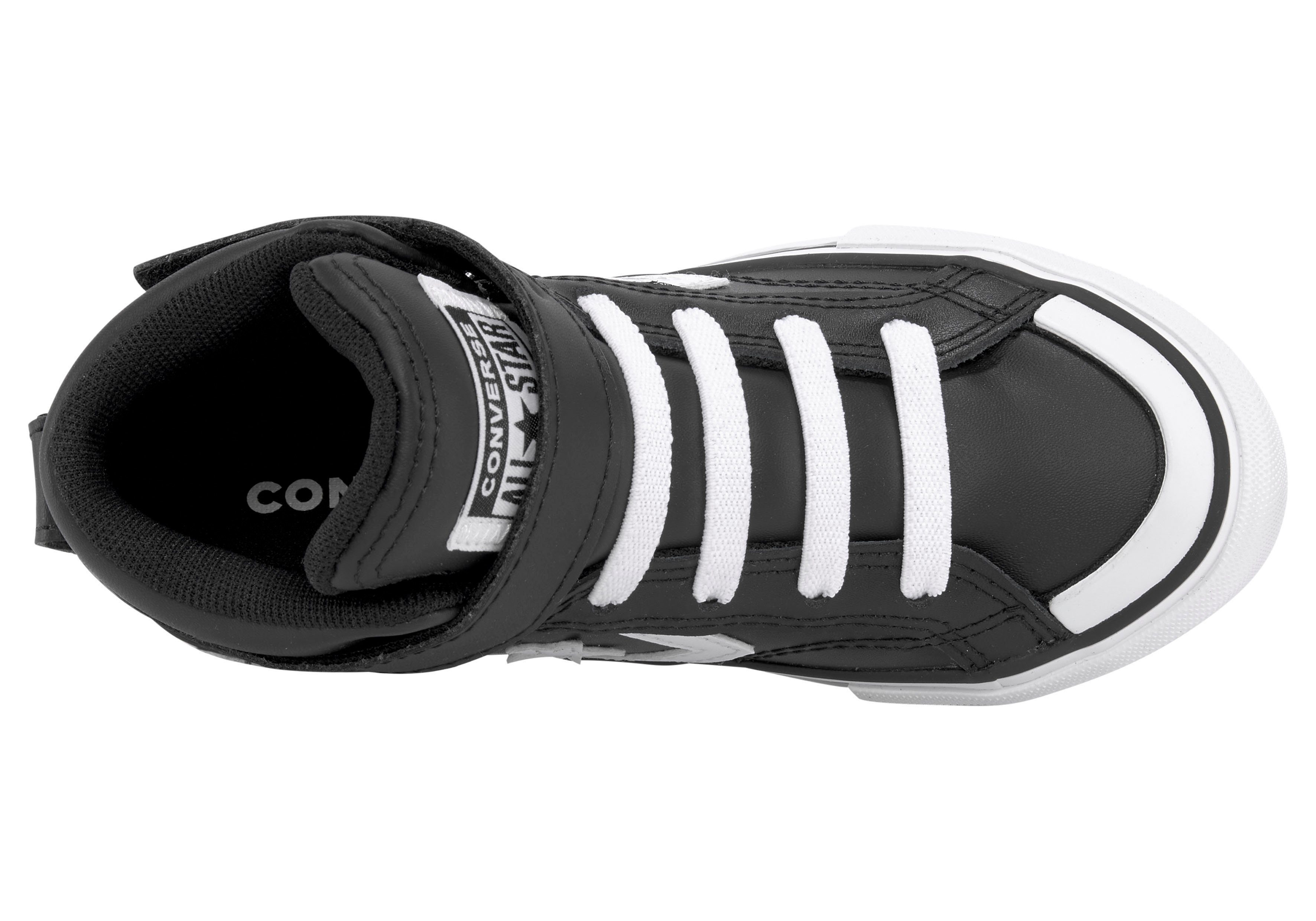 Sneaker LEATHER Converse BLAZE STRAP schwarz-weiß PRO