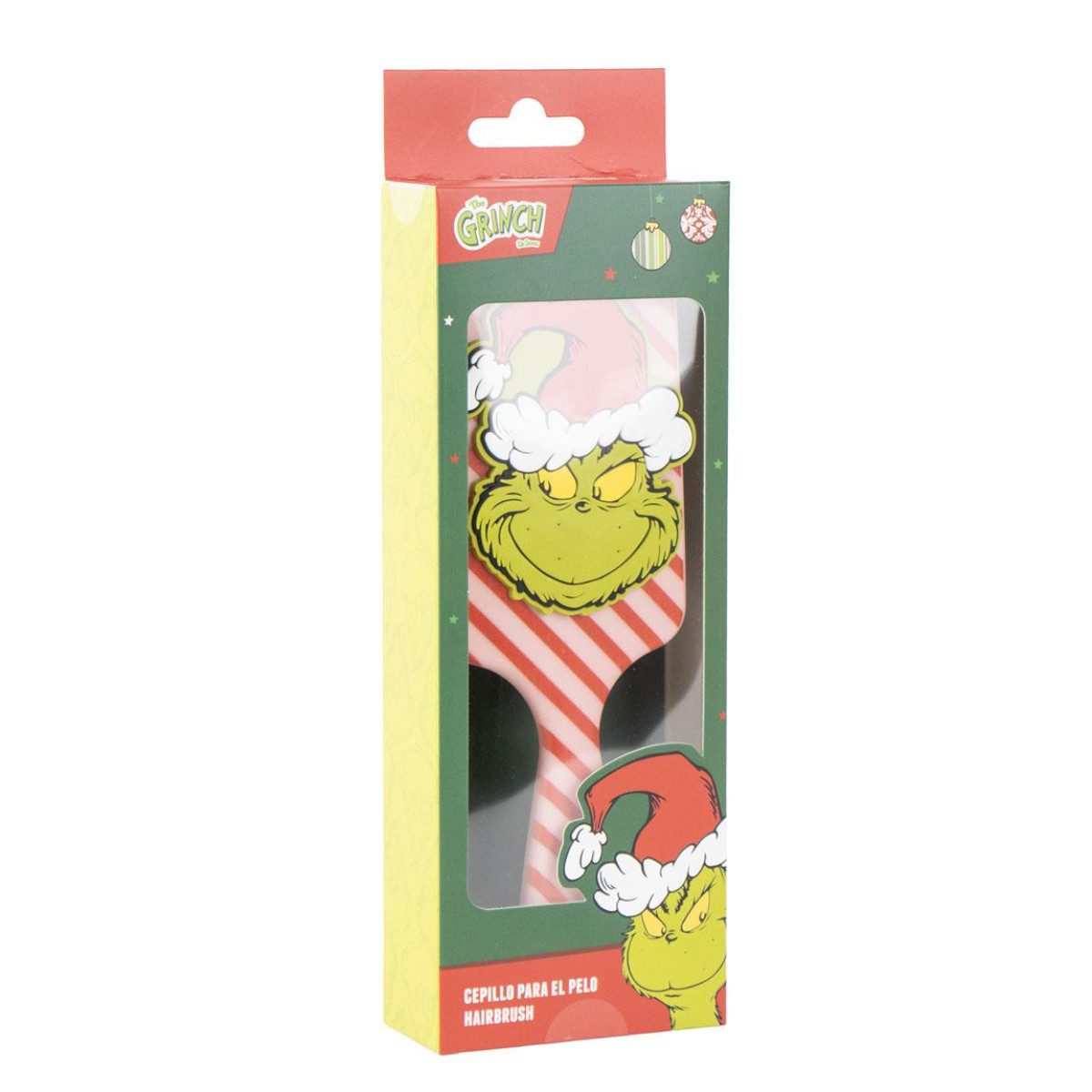 The Grinch Haarbürste Bürste rechteckig für Erwachsene für Haarpflege und Styling