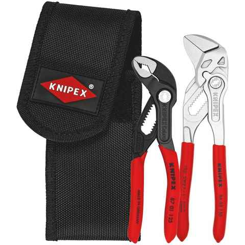 Knipex Zangenset 00 20 72 V01 Mini, 1-tlg., in Werkzeuggürteltasche 2-teilig (SB-Karte/Blister)