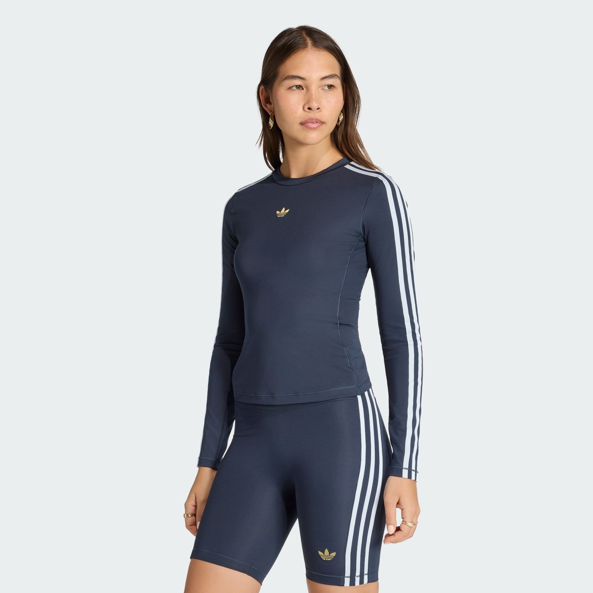 adidas Originals Longsleeve 3-STREIFEN LONG SLEEVE SHIRT (1-tlg)