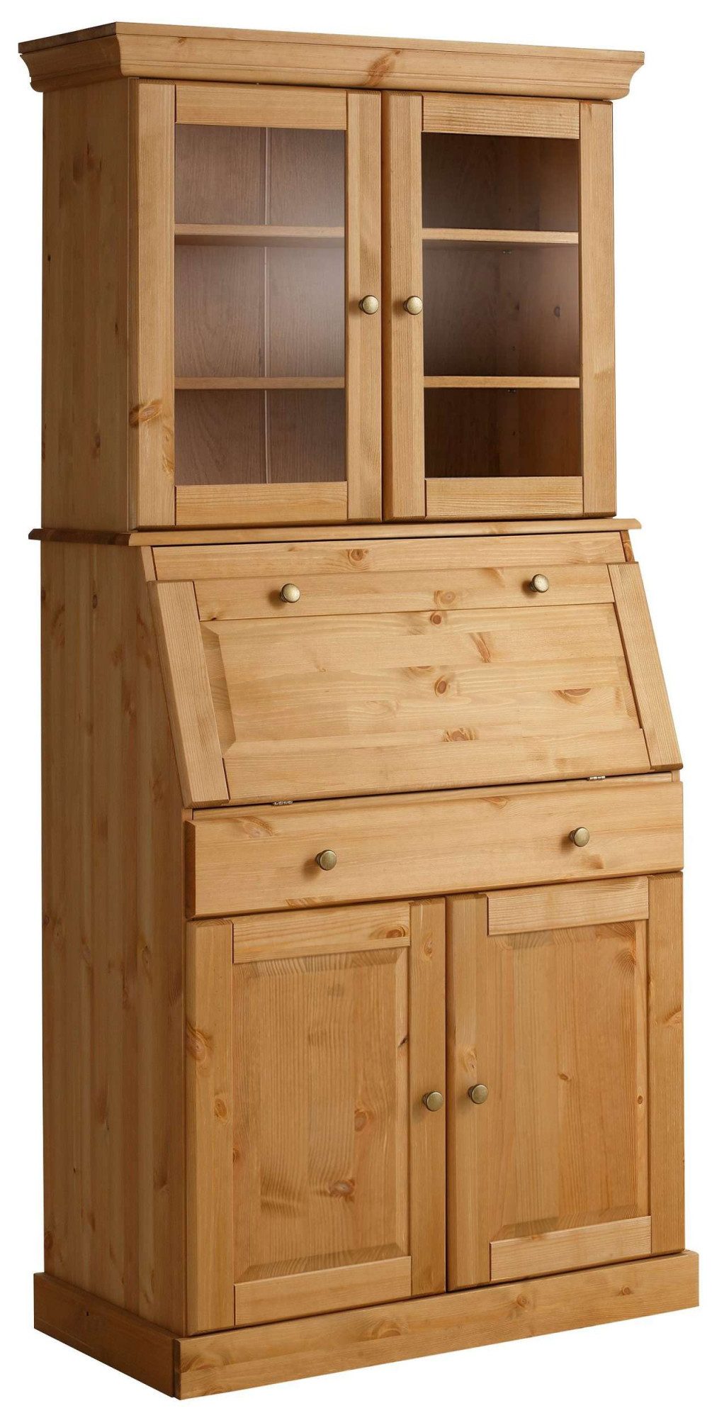 Home affaire Sekretär Rosi im Landhausstil, Schreibtisch aus Massivholz, mi günstig online kaufen