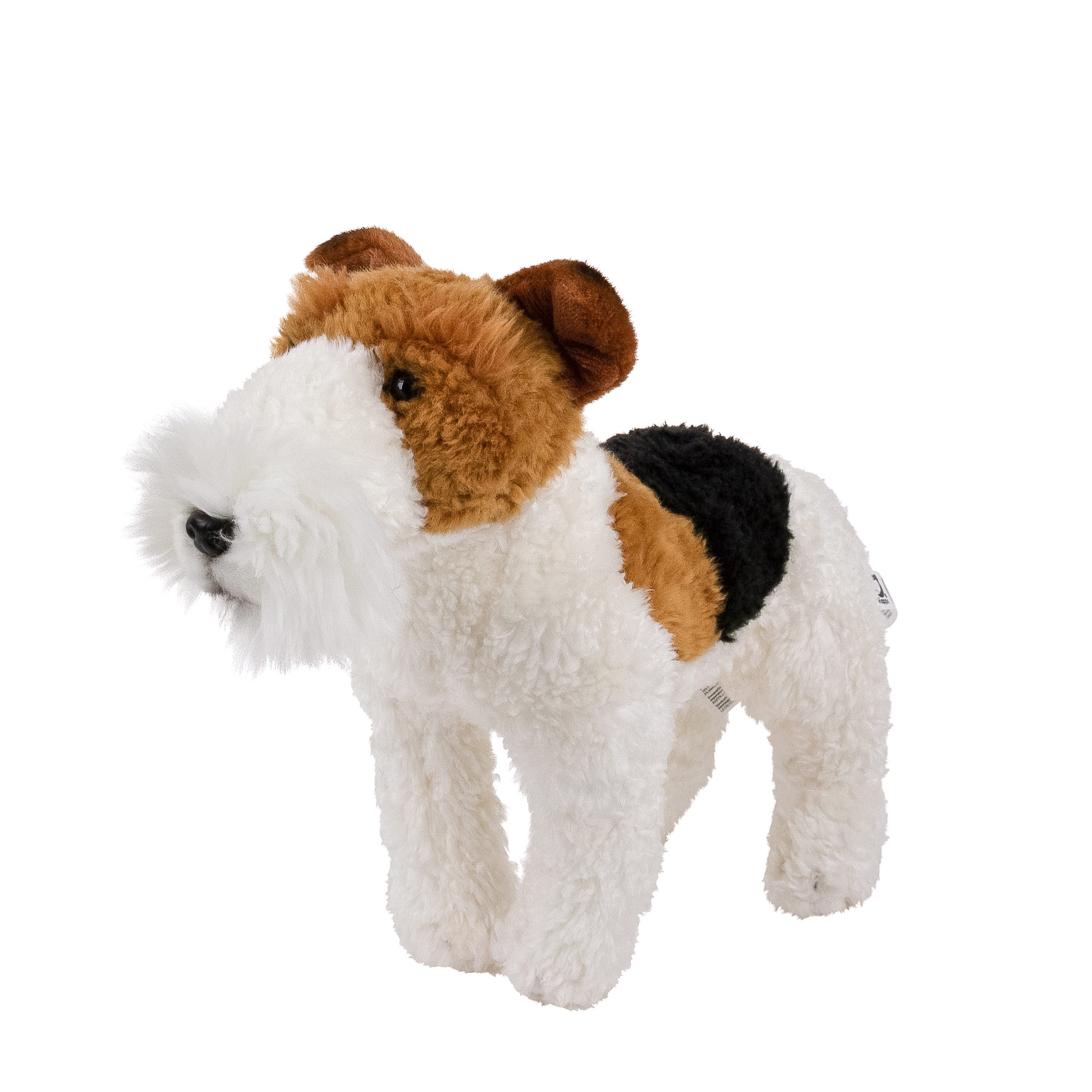 Teddys Rothenburg Kuscheltier Foxterrier stehend 30 cm Plüschhund