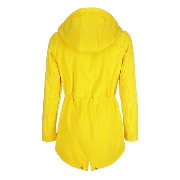tomBrook Softshelljacke Damen Softshell-Mantel Leuchtturm - Regenjacke mit abnehmbarer Kapuze