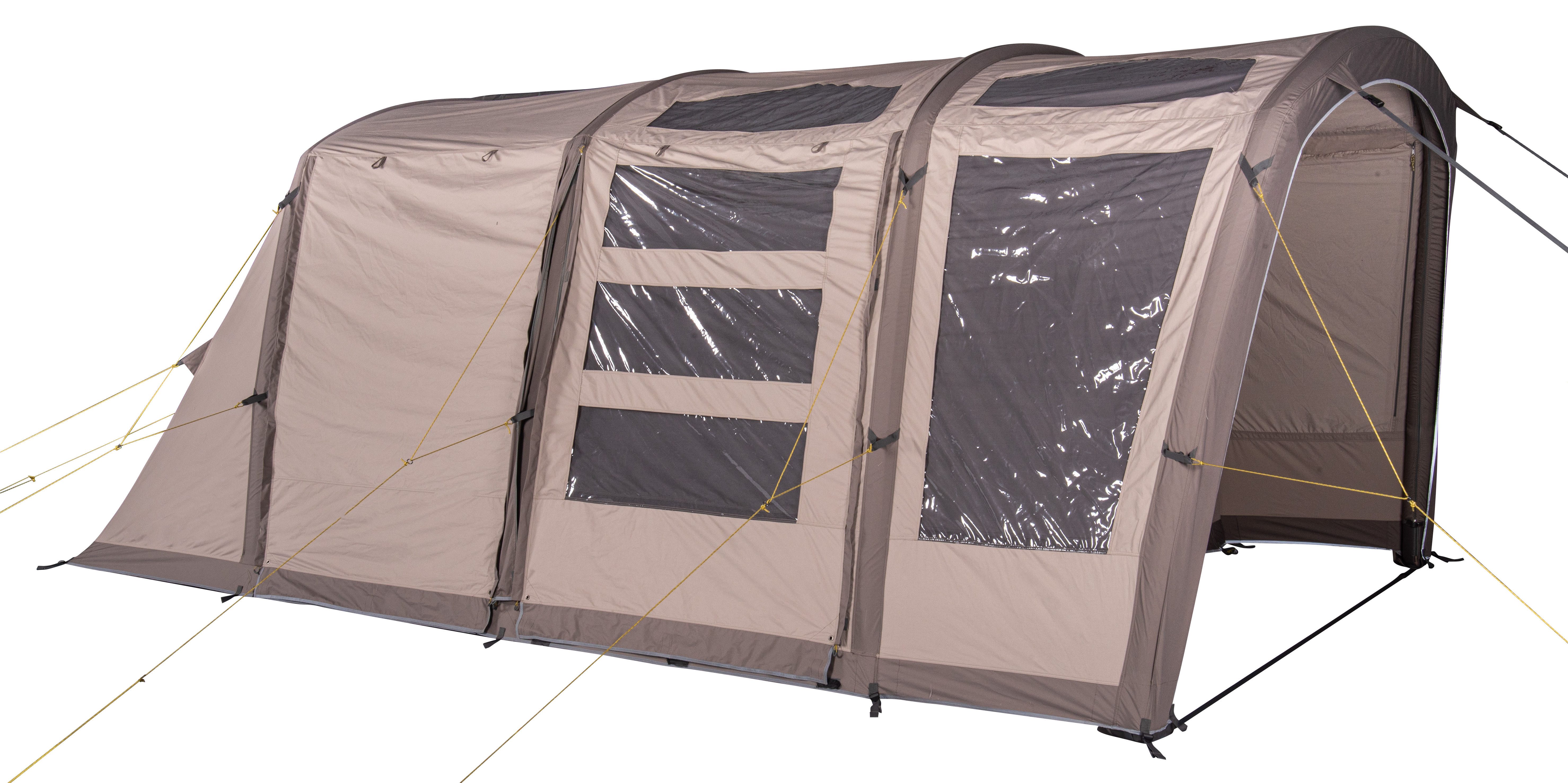 Tambu aufblasbares Zelt BISALA 4 - 4 Personen Familien Tunnelzelt AIR, Personen: 4, Air-System (Luftgestänge), Baumwollmischgewebe, TC